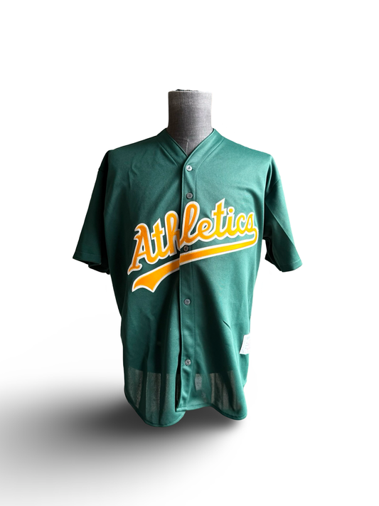 MLB Vtg Oakland Athletics CCM MIC Baseball Jersey Size XL