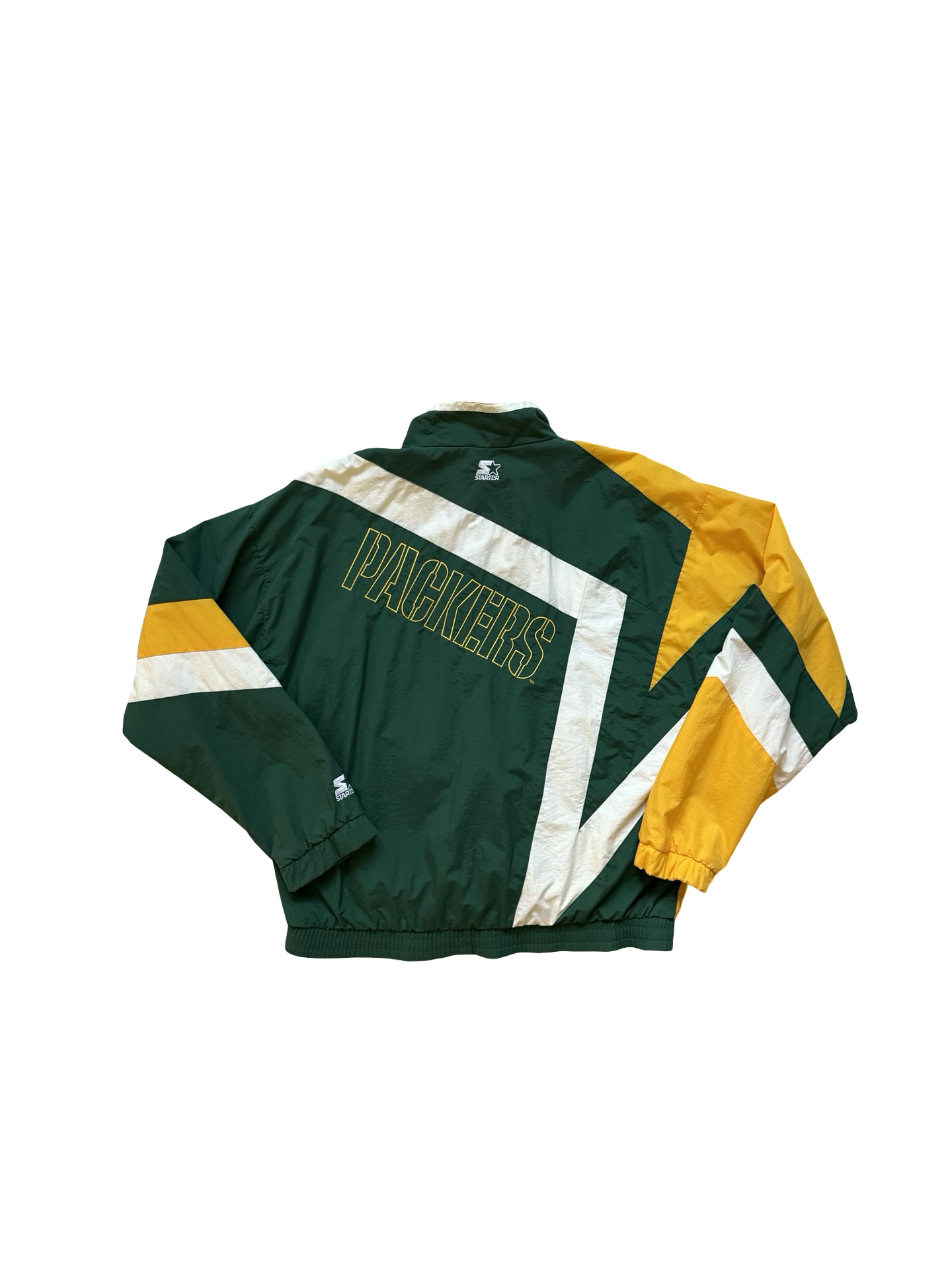 NFL Vtg 90’s Green Bay Packers ProLine Starter Football Zip Up Jacket Size XL