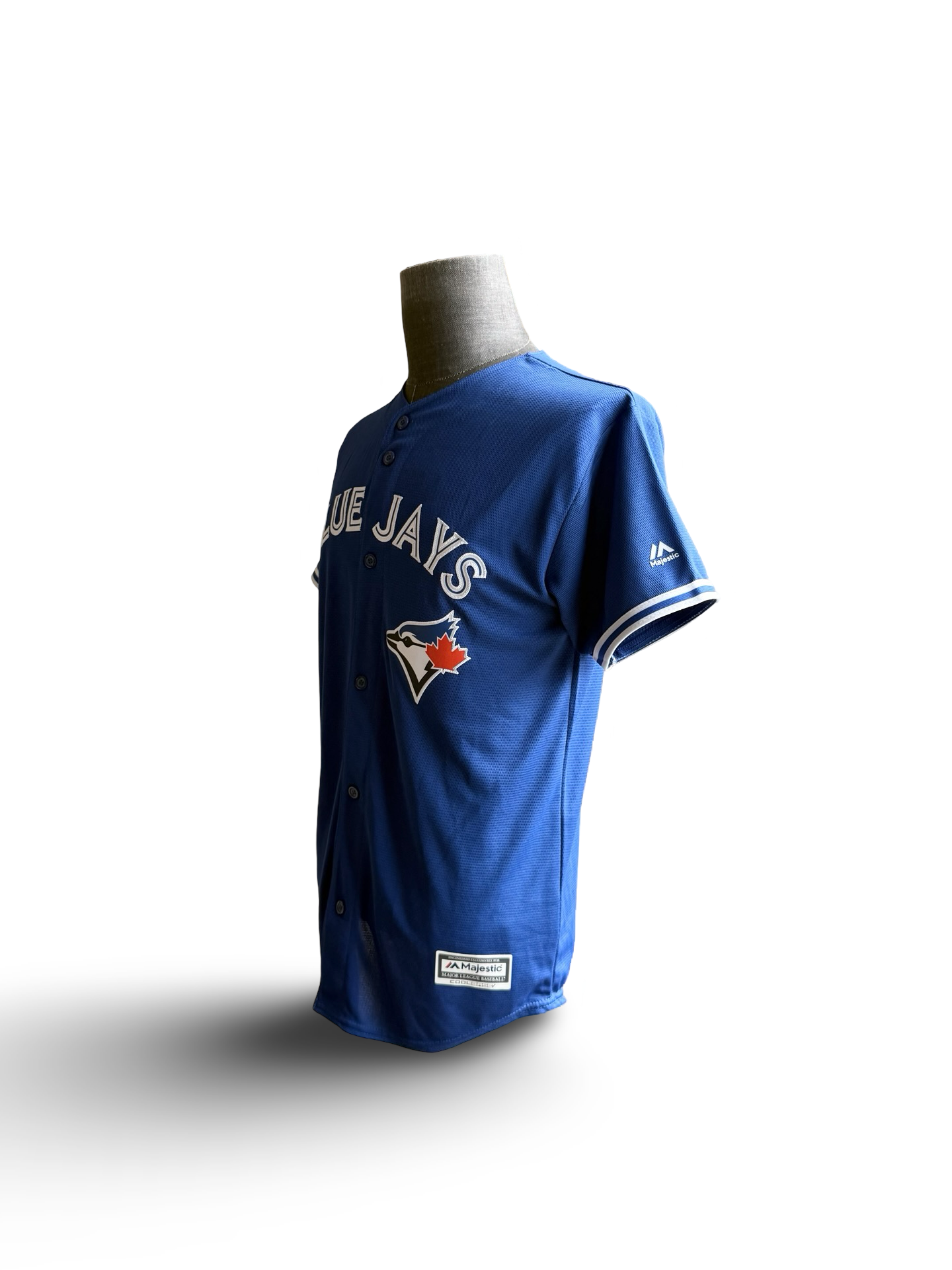 YOUTH MLB Toronto Blue Jays Majestic CoolBase Baseball Jersey Size Youth XL