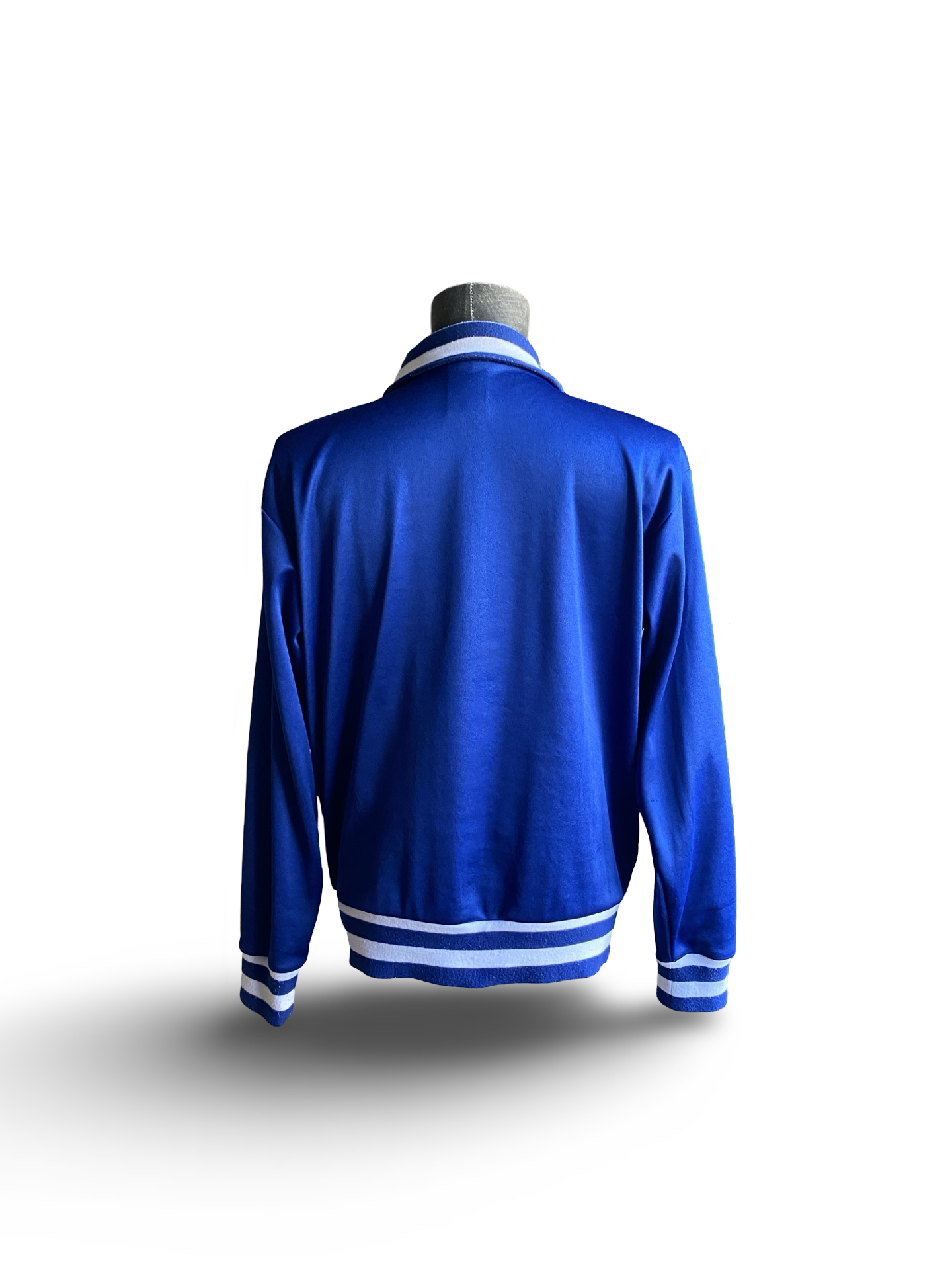 EPL Chelsea FC 1980’s Retro Score Draw Full-Zip Football Track Jacket Size L