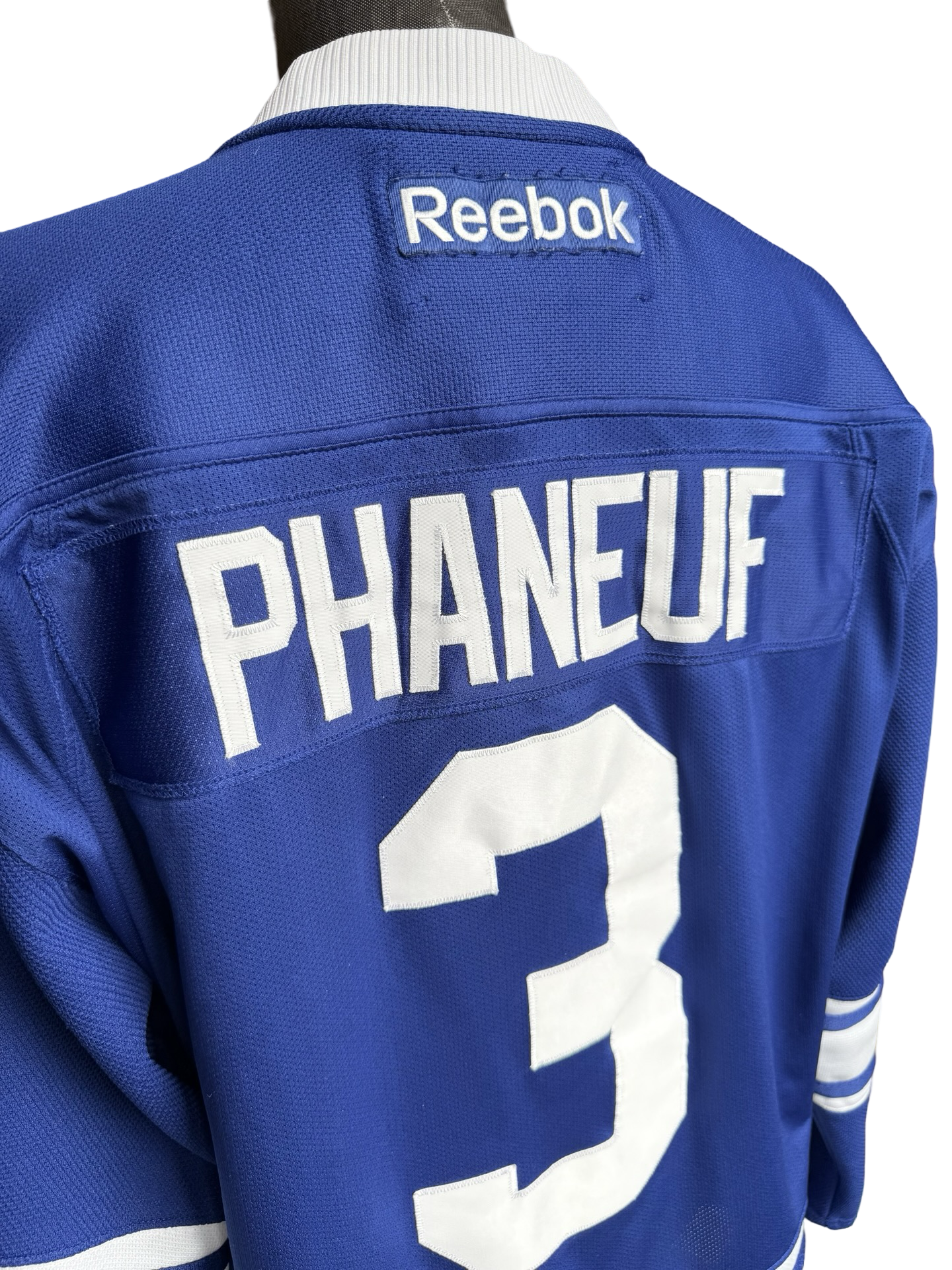 NHL Dion Phaneuf 3 Toronto Maple Leafs Reebok Hockey Jersey Size XL