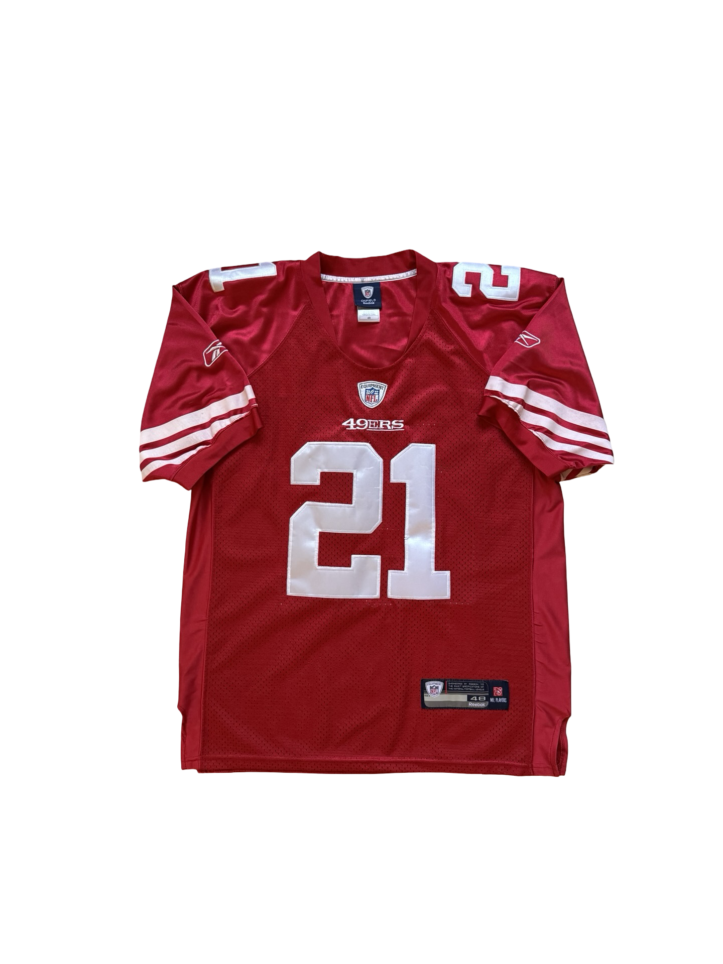 NFL Vtg Frank Gore 21 San Francisco 49ers Reebok Football Jersey Size L