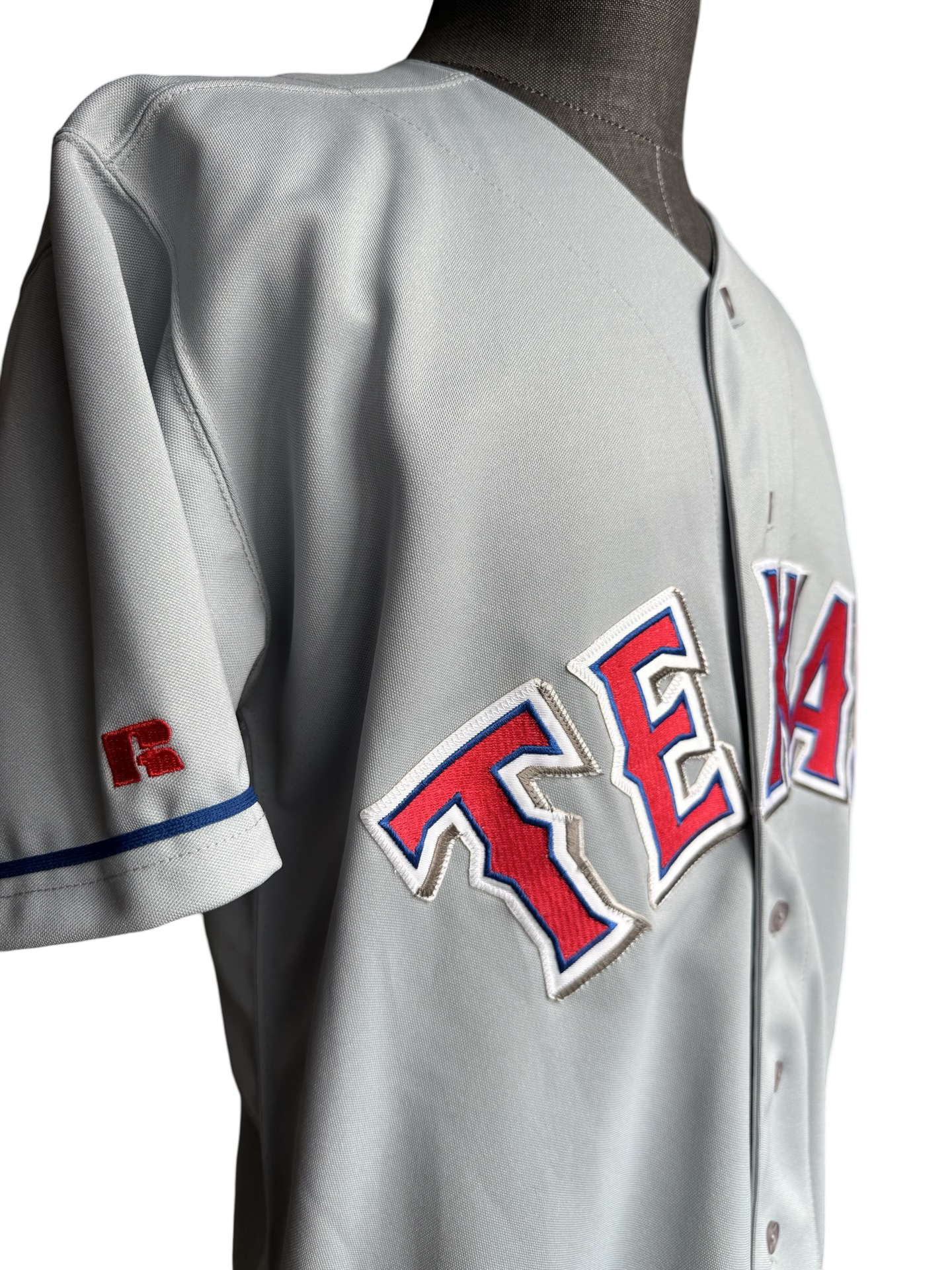 MLB Vtg Texas Rangers Russell Athletic MIC Baseball Jersey Size M