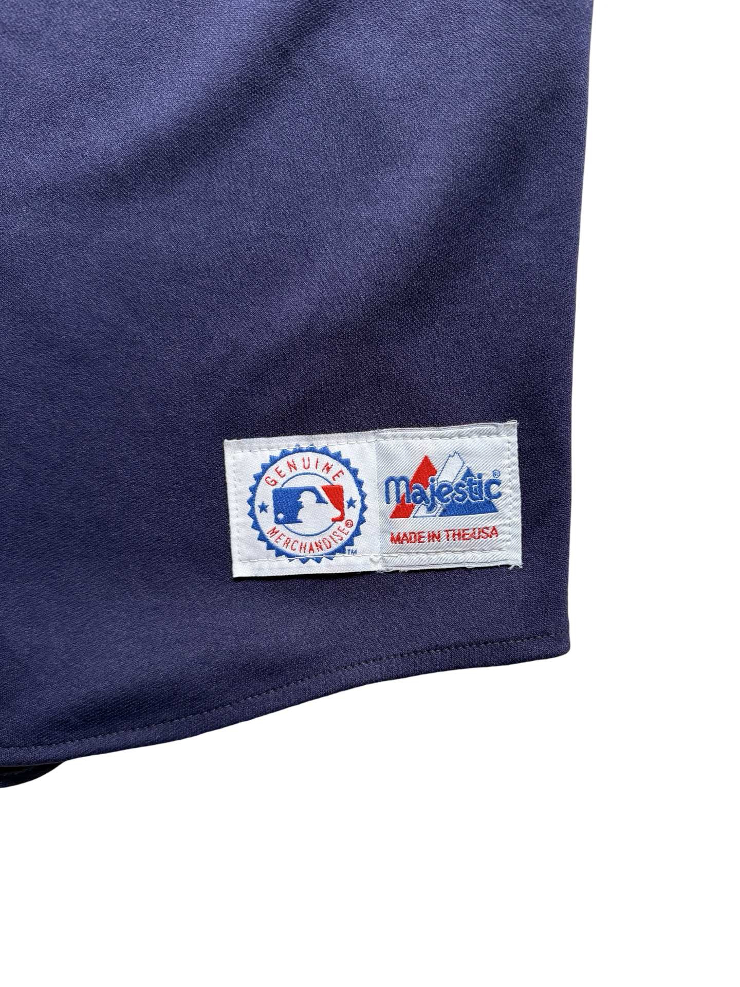 MLB Vtg New York Yankees Majestic Made In USA Baseball Jersey Size L