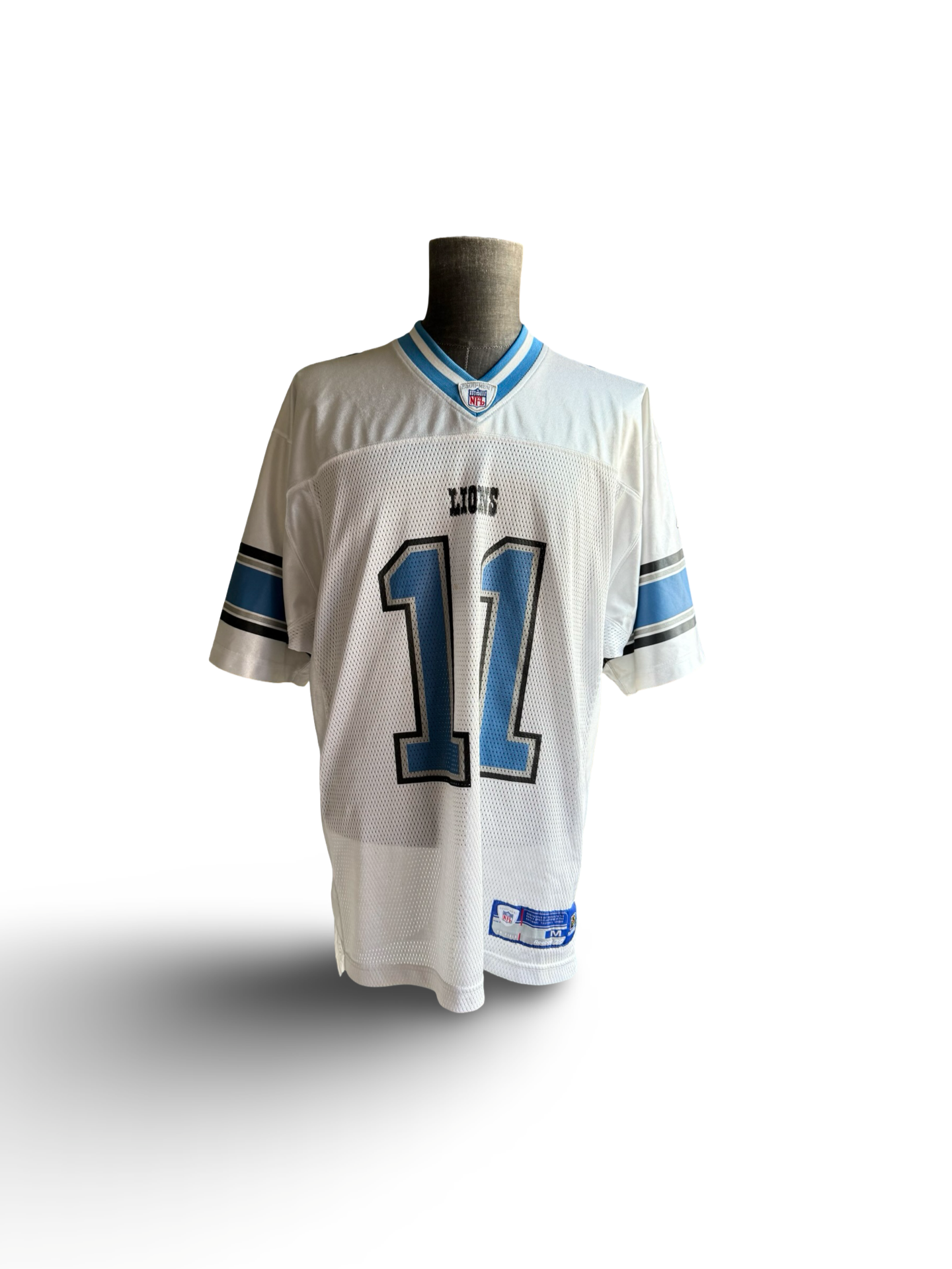 NFL Vtg Roy Williams 11 Detroit Lions Reebok 2000’s Football Jersey Size M