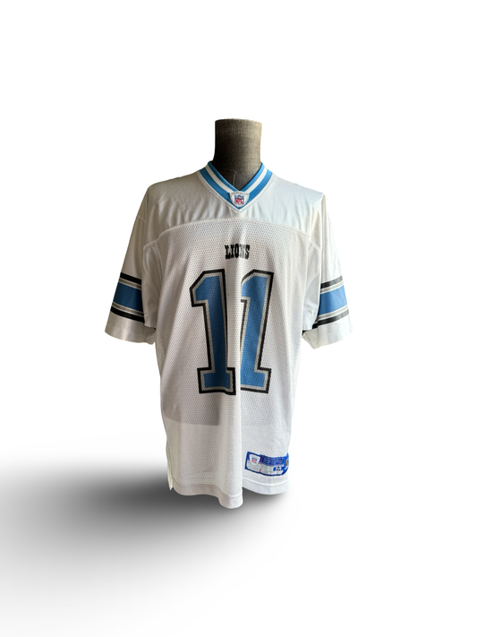 NFL Vtg Roy Williams 11 Detroit Lions Reebok 2000’s Football Jersey Size M