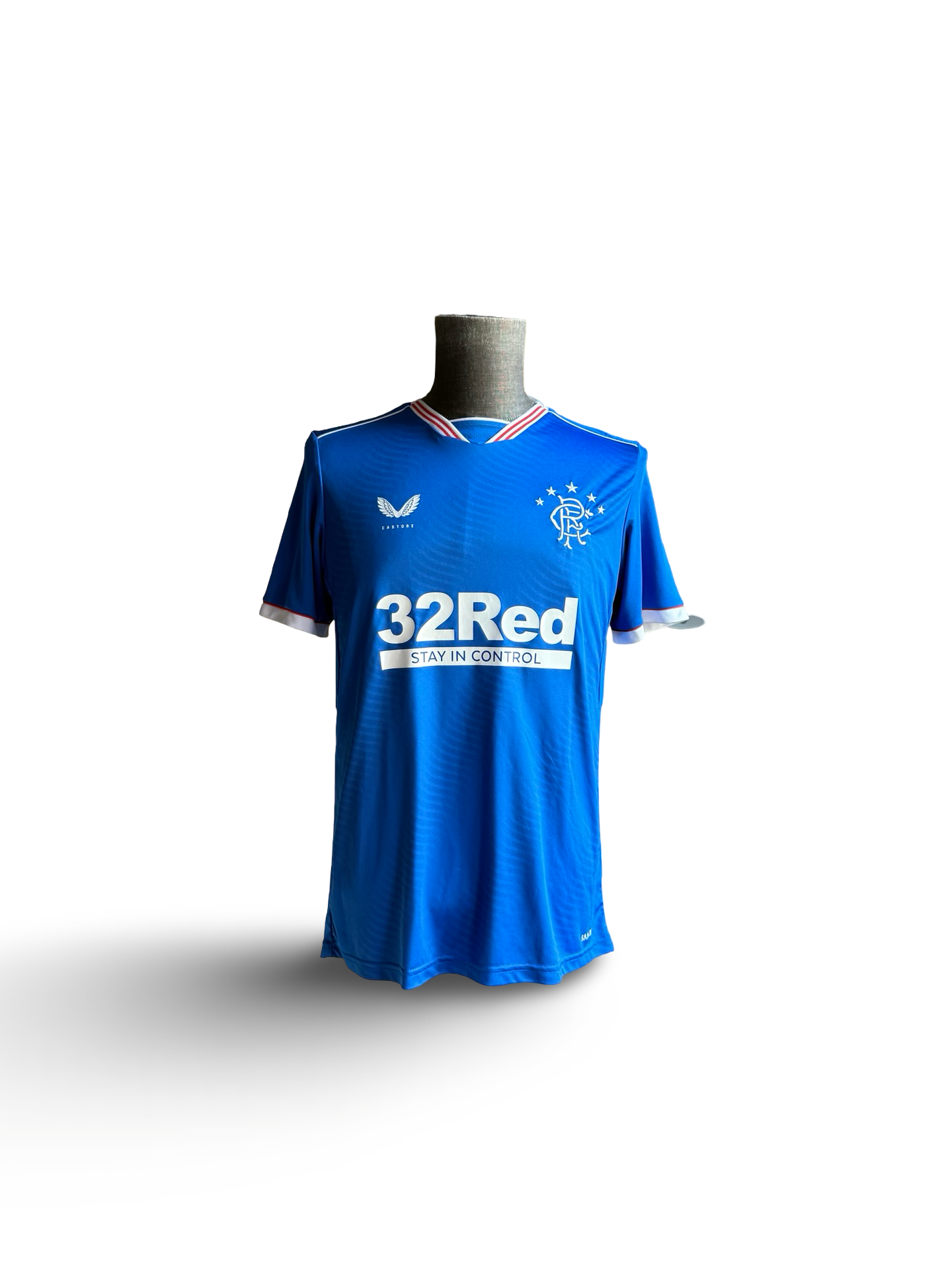 Soccer Glasgow Rangers 2020/21 Castore Home Football Jersey Size M