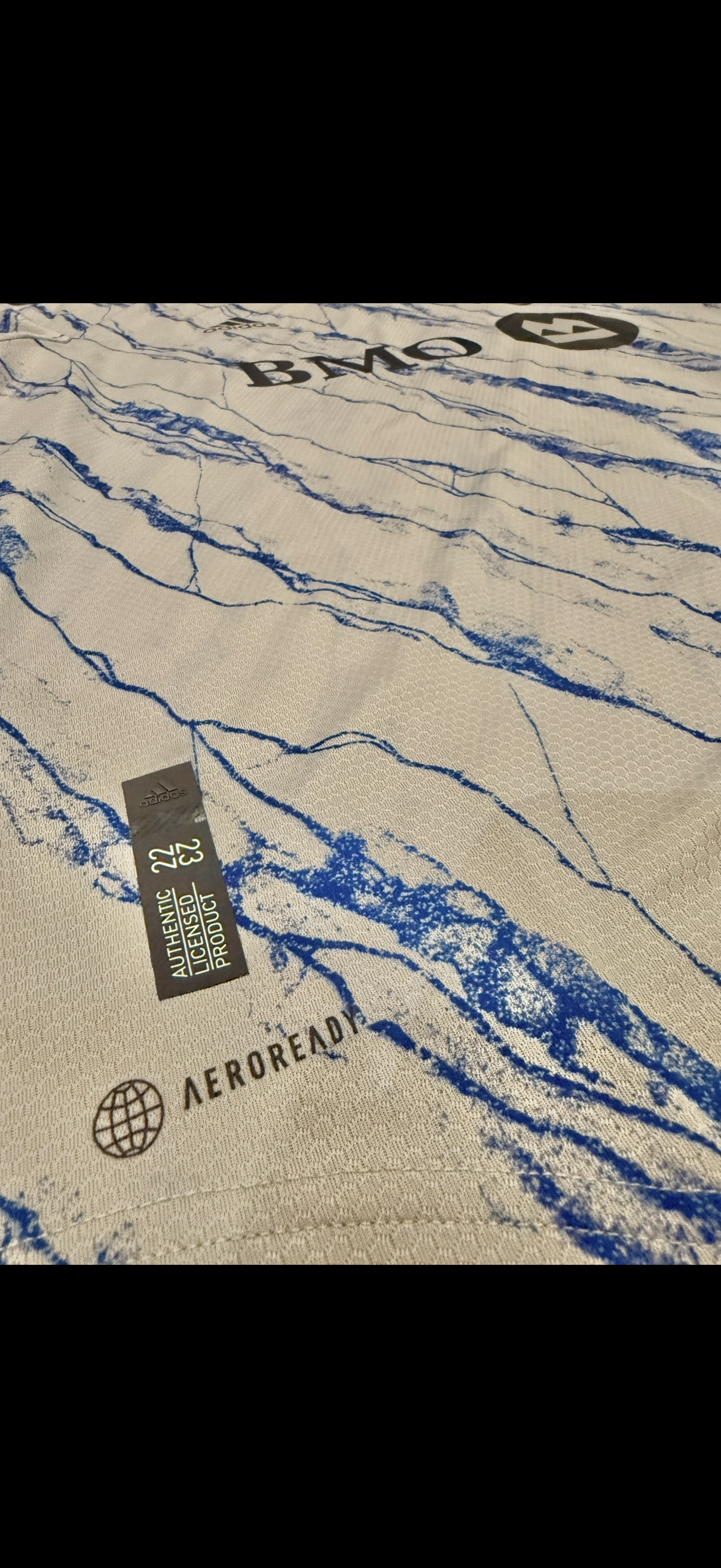 Soccer MLS CF Montreal Impact 2022-23 Adidas Football Away Jersey *New W/ Tags* Size L