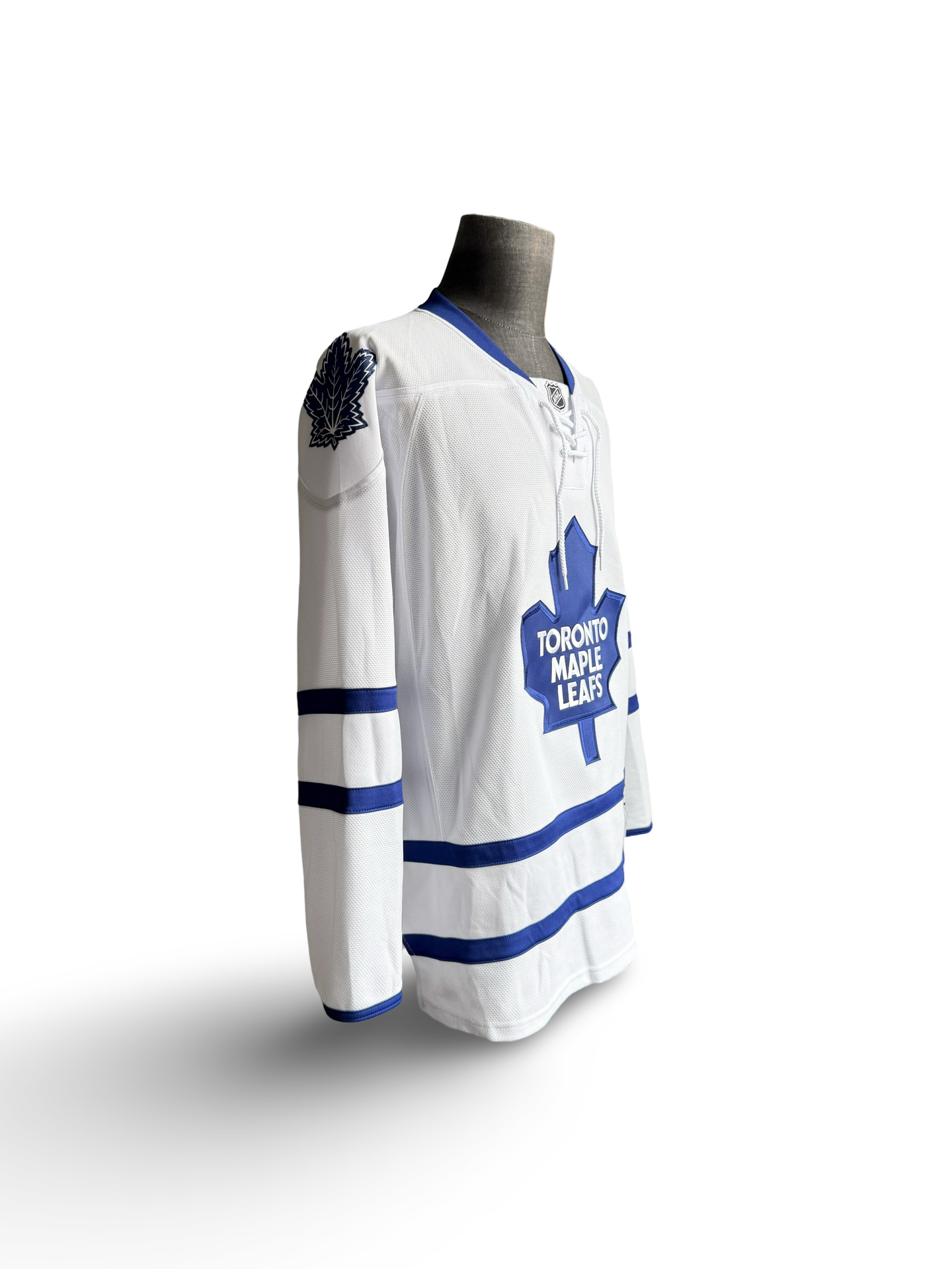 NHL Toronto Maple Leafs Reebok White Hockey Jersey Size L