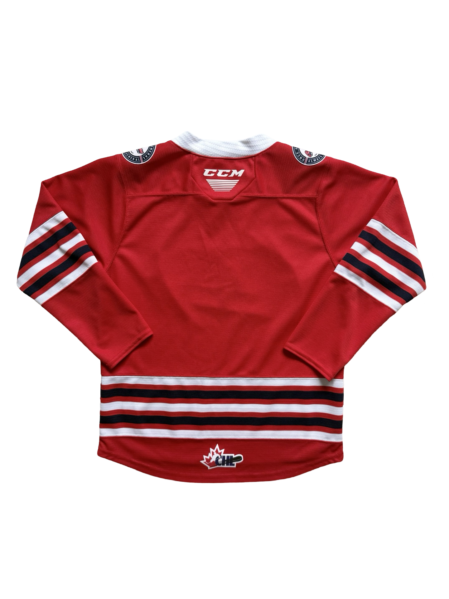 YOUTH OHL CHL Oshawa Generals CCM Hockey Jersey Size Youth L/XL