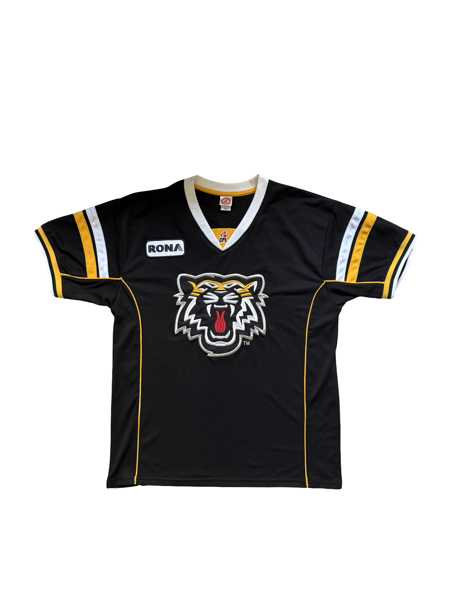 CFL Hamilton Ti-Cats Football Jersey Size L