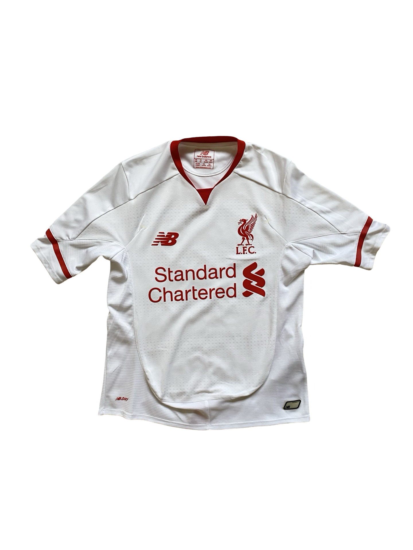 EPL Liverpool FC 2015-16 New Balance Football Away Jersey Youth S