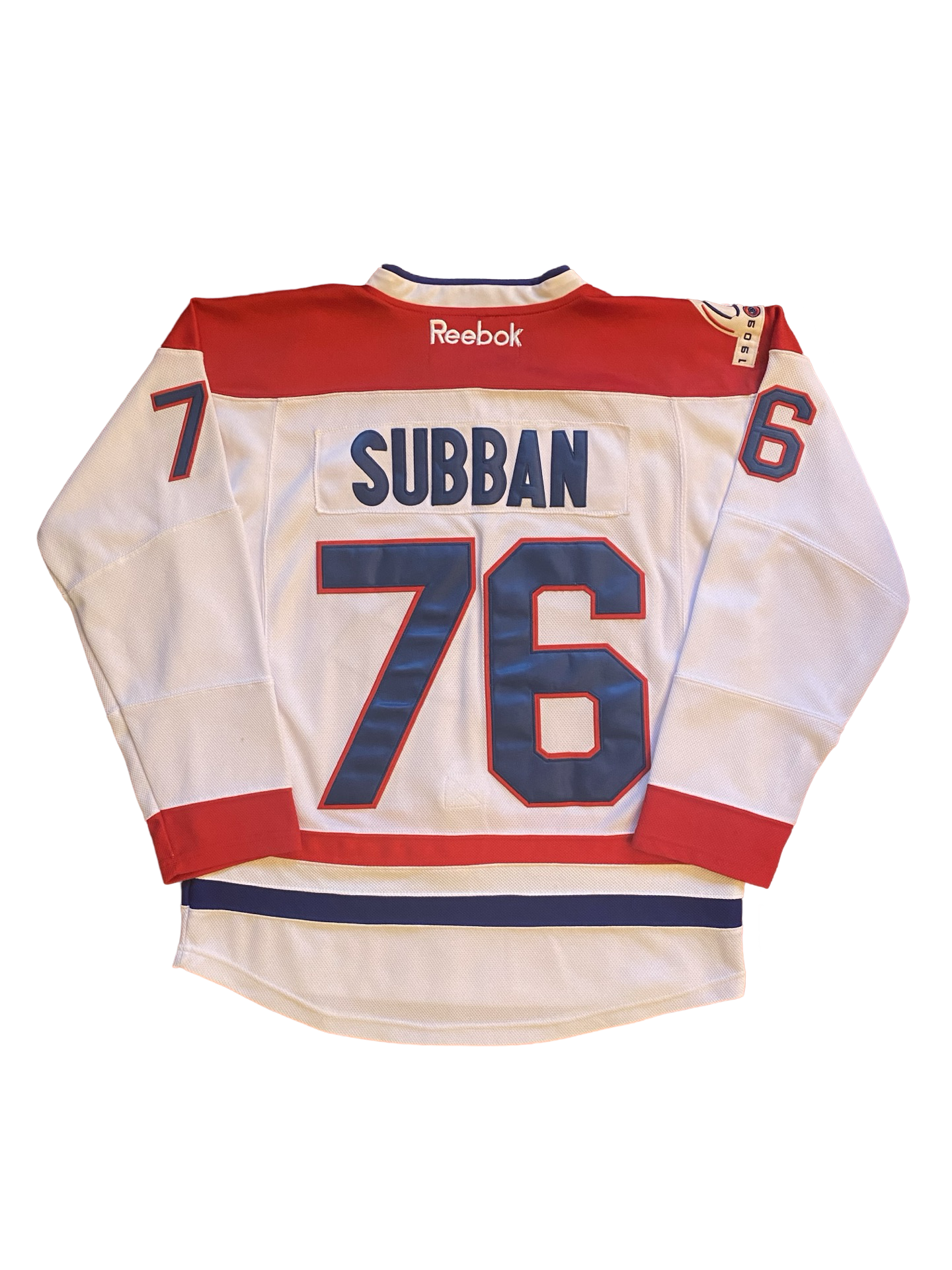 NHL PK Subban 76 Montreal Canadiens 2011 Heritage Classic Jersey Size S