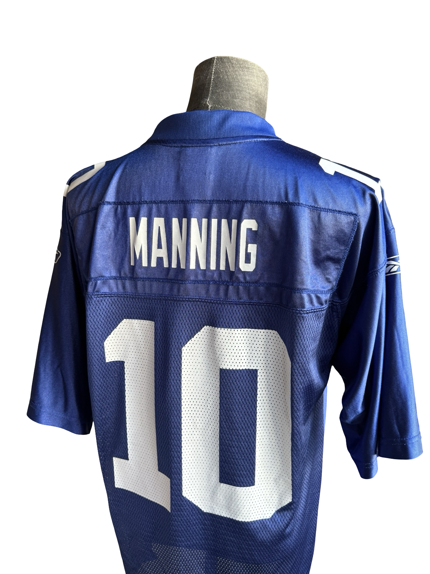 NFL Vtg Eli Manning 10 New York Giants Reebok 2000’s Football Jersey Size M
