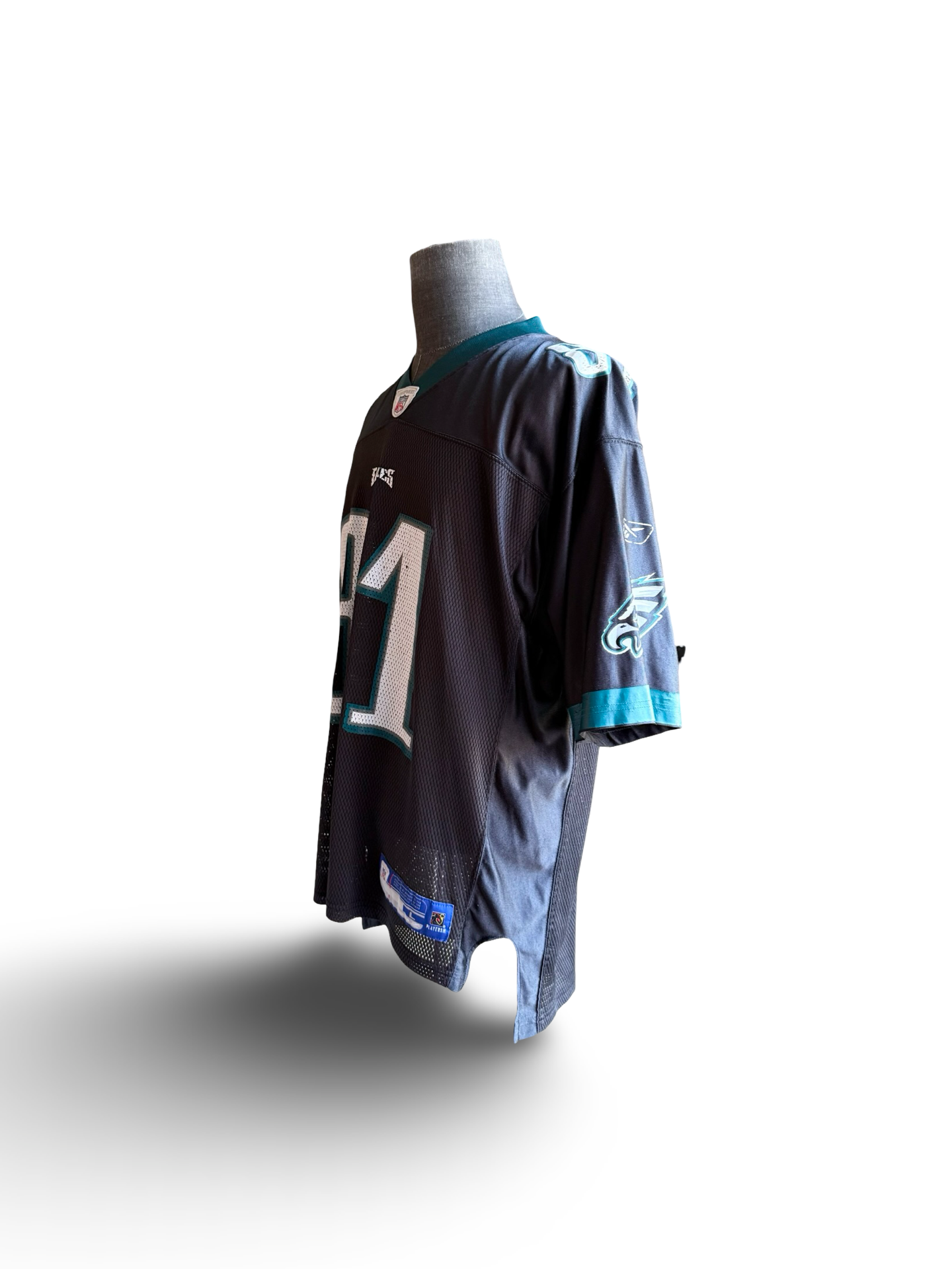 NFL Vtg Terrell Owens 81 Philadelphia Eagles Reebok Football Jersey Size L