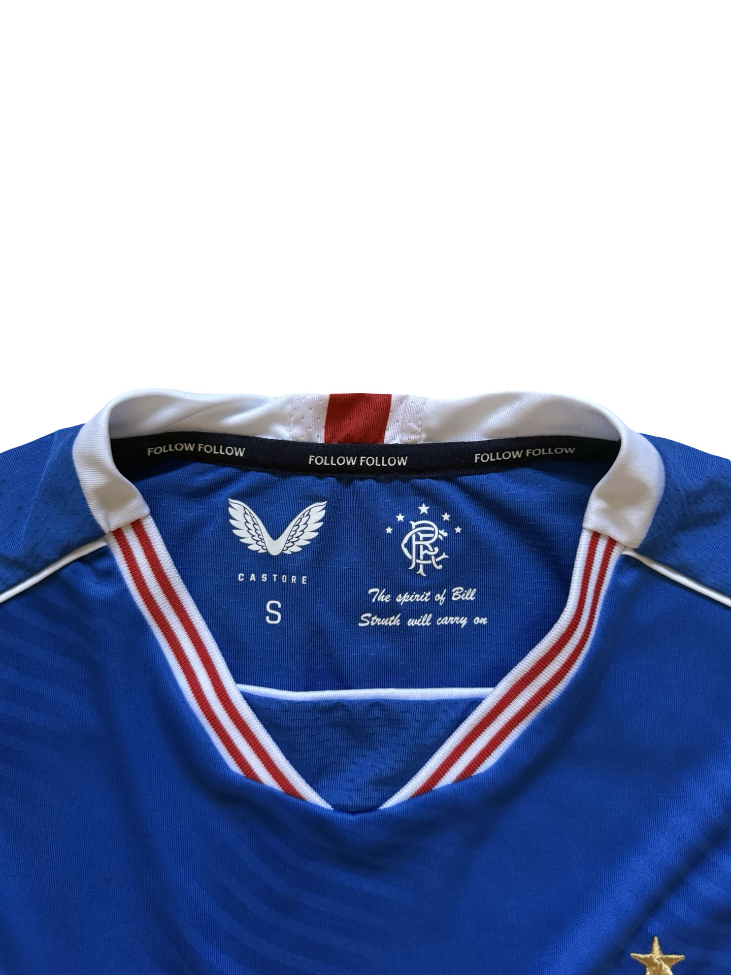 Soccer Glasgow Rangers 2020/21 Castore Home Football Jersey Size S