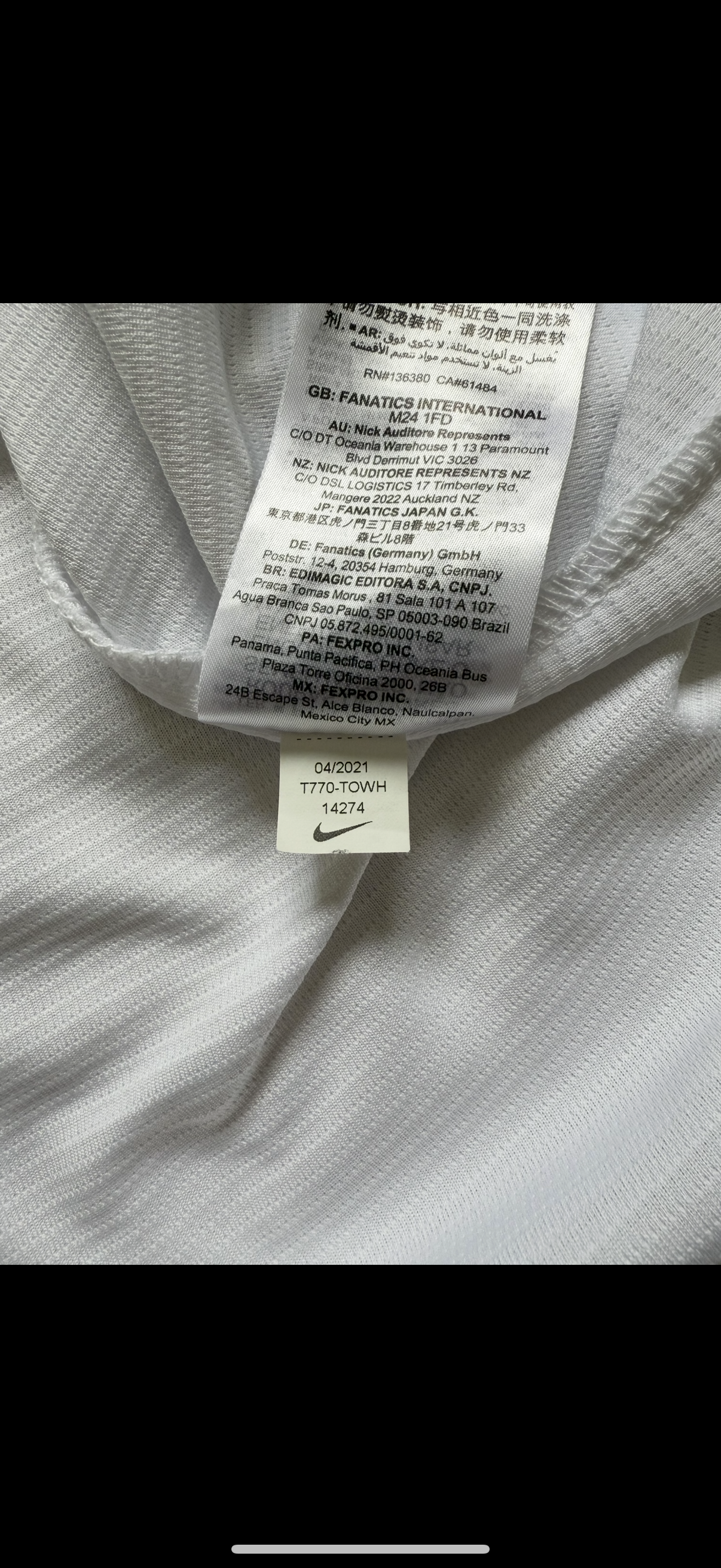 MLB A.J. Cole 36 Toronto Blue Jays Nike Baseball Jersey Size L