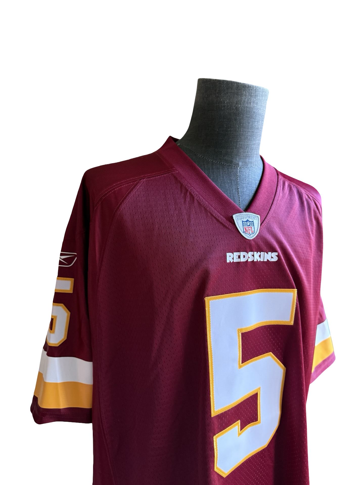 NFL Donovan McNabb 5 Washington Redskins Reebok Football Jersey Size L