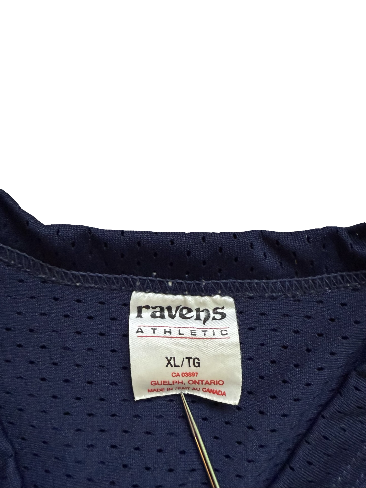 CFL Vtg 90’s Toronto Argonauts Ravens Athletic Football Jersey Size XL
