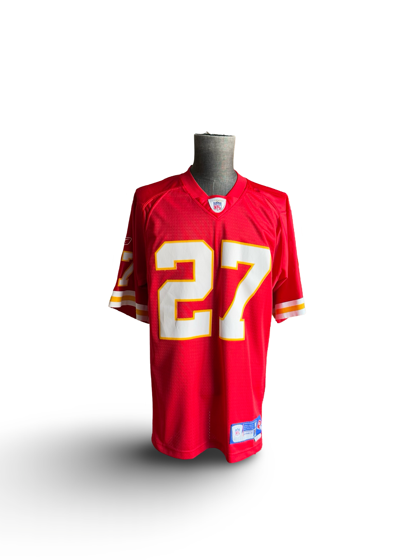 NFL Vtg Larry Johnson 27 Reebok Kansas City Chiefs KC Jersey Size M