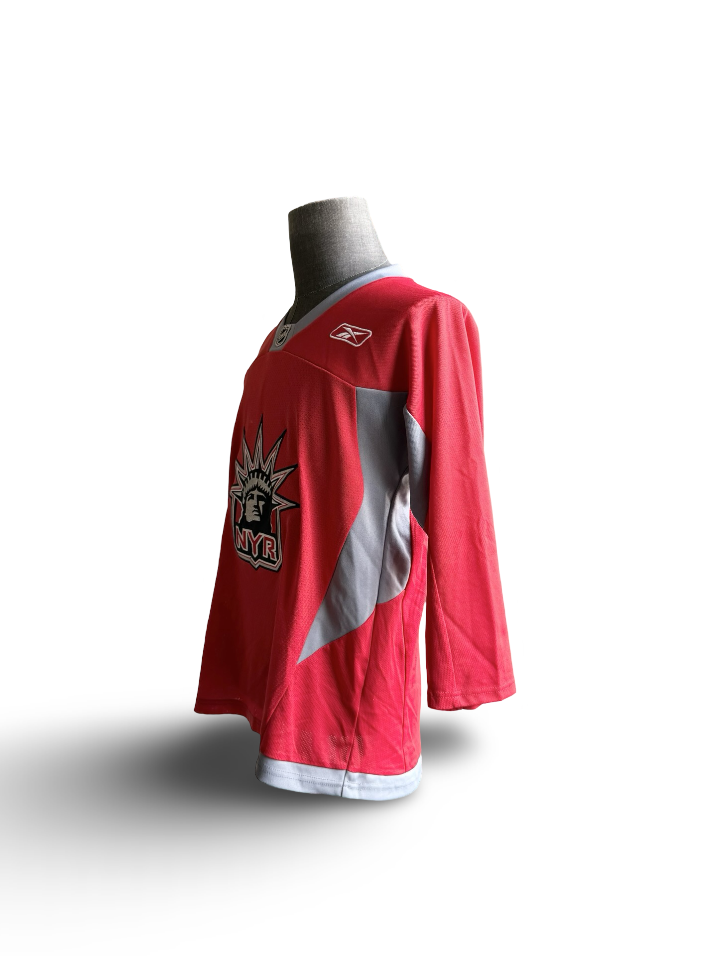 YOUTH NHL New York Rangers Reebok Hockey Jersey Size Youth L/XL