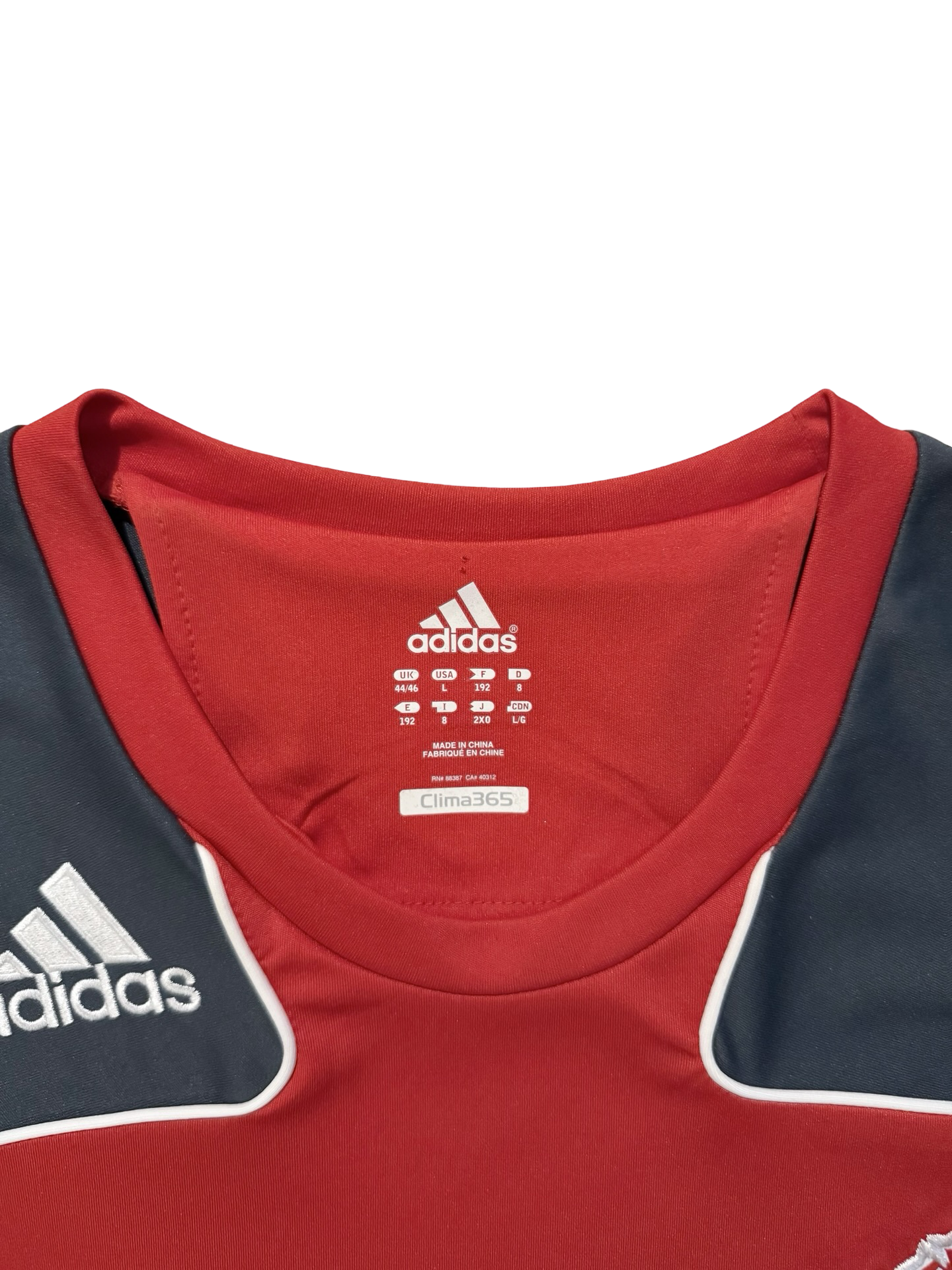 Soccer MLS Vtg Toronto FC 2008-09 Adidas TFC Football Training Jersey Size L