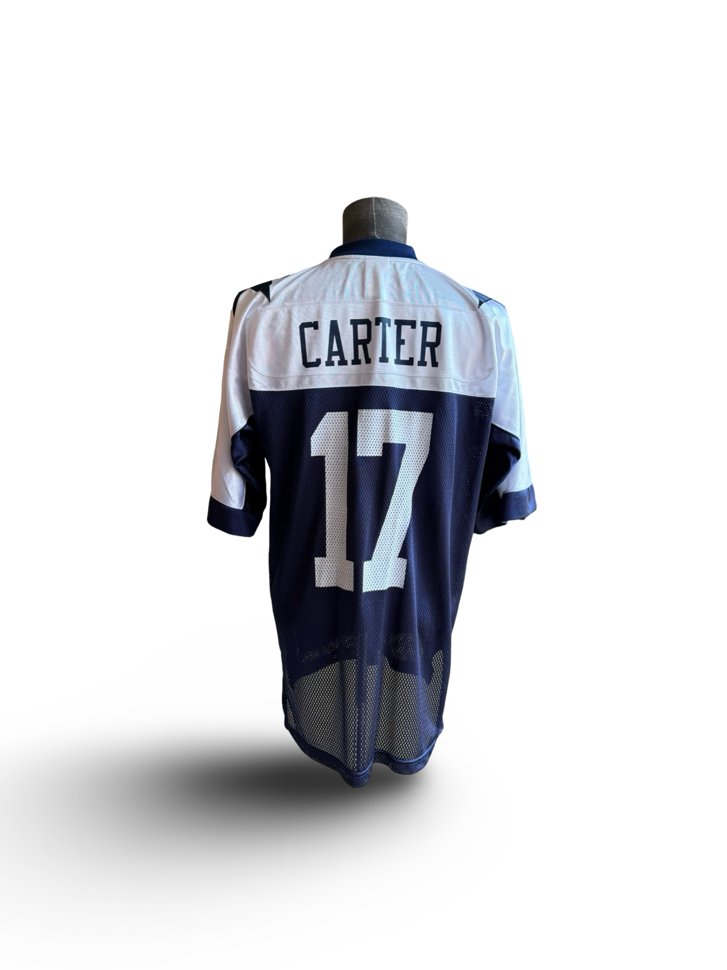 NFL Vtg Quincy Carter 17 Dallas Cowboys  Reebok Classic Throwback Vintage Football Jersey Size M