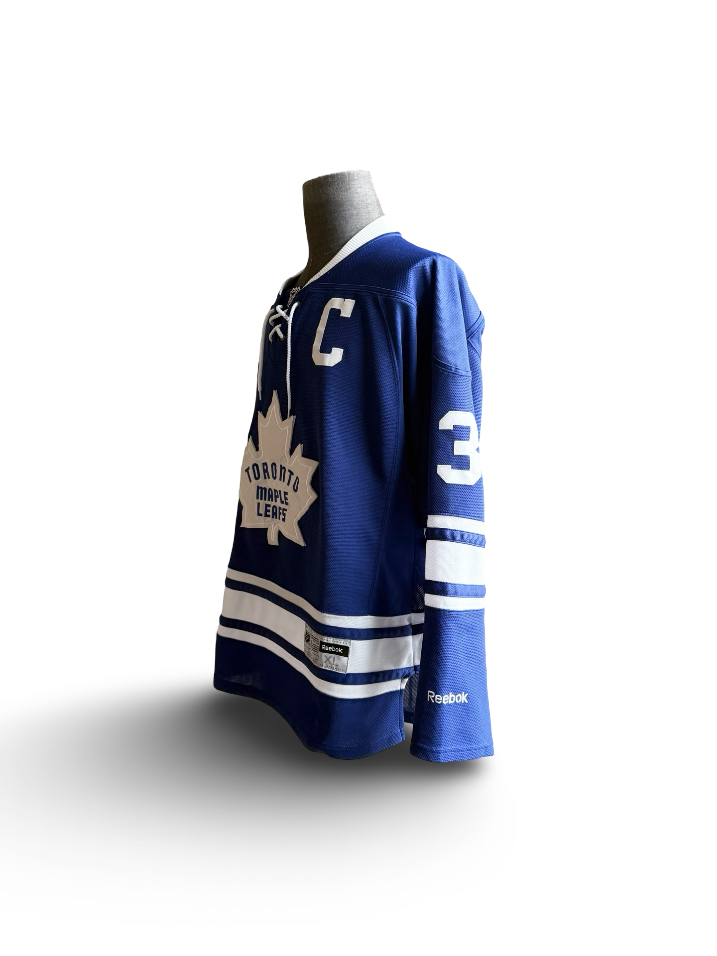 NHL Dion Phaneuf 3 Toronto Maple Leafs Reebok Hockey Jersey Size XL