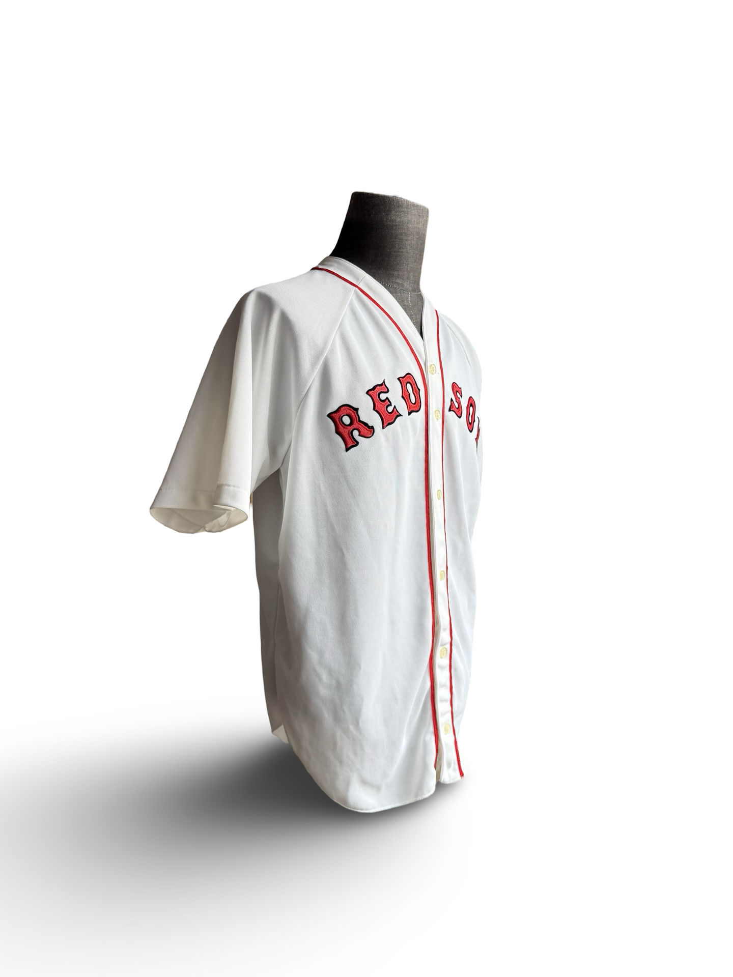 MLB Vtg Boston Red Sox CCM MIC Baseball Jersey Size L