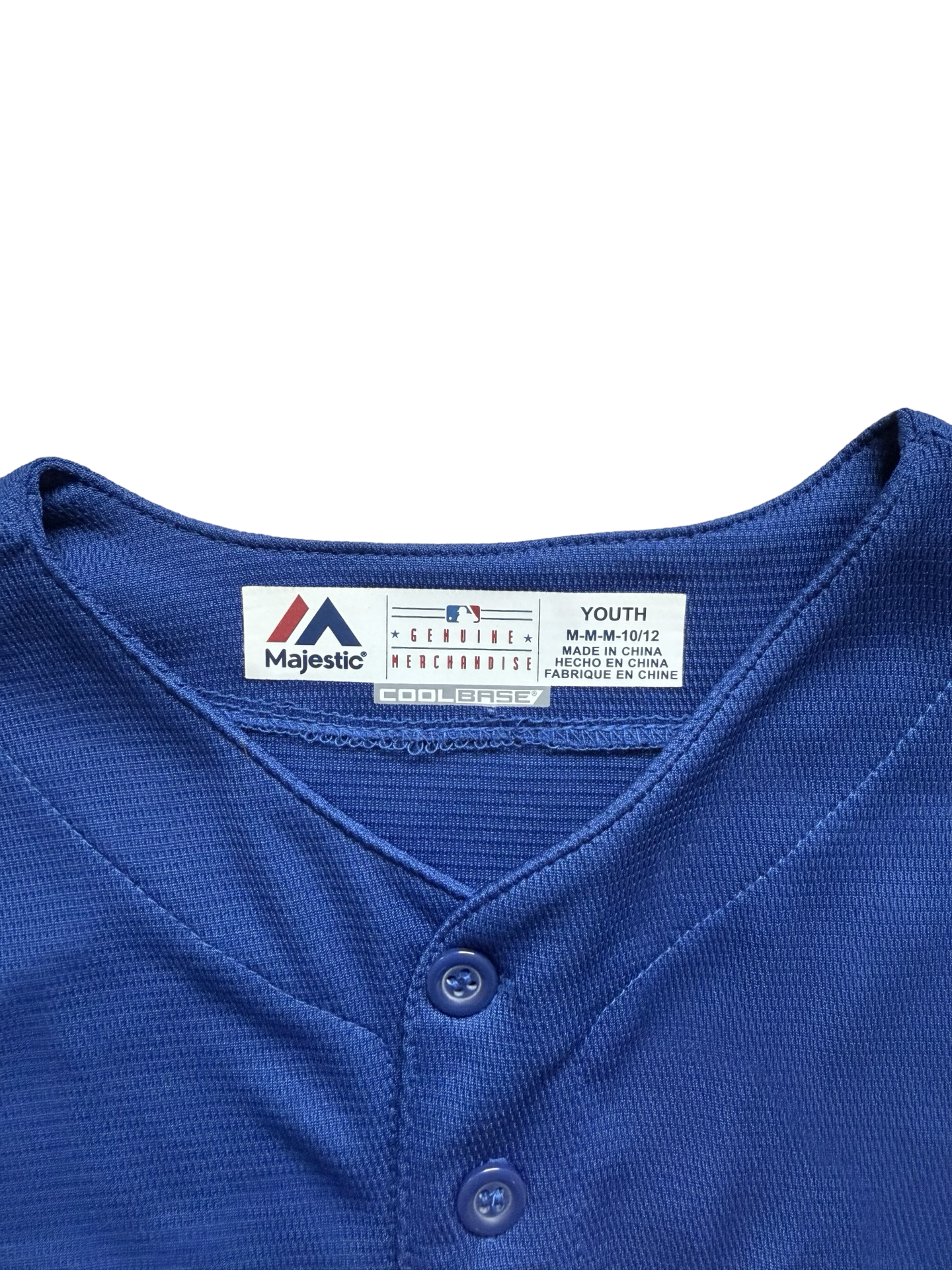 YOUTH MLB Josh Donaldson 20 Toronto Blue Jays Majestic Cool Base Baseball Jersey Size Youth M