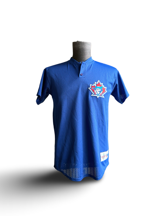 YOUTH MLB Vtg Toronto Blue Jays Majestic Diamond Collection Baseball Jersey Youth XL