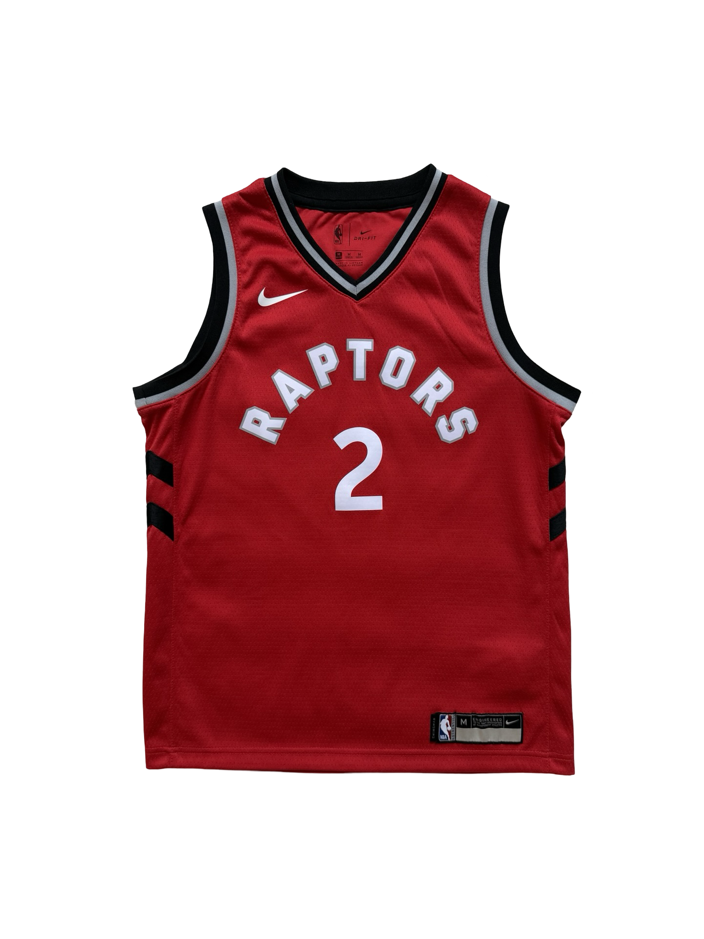 NBA Kawhi Leonard 2 Toronto Raptors 2018 Nike Swingman Jersey Size Youth M (10/12)