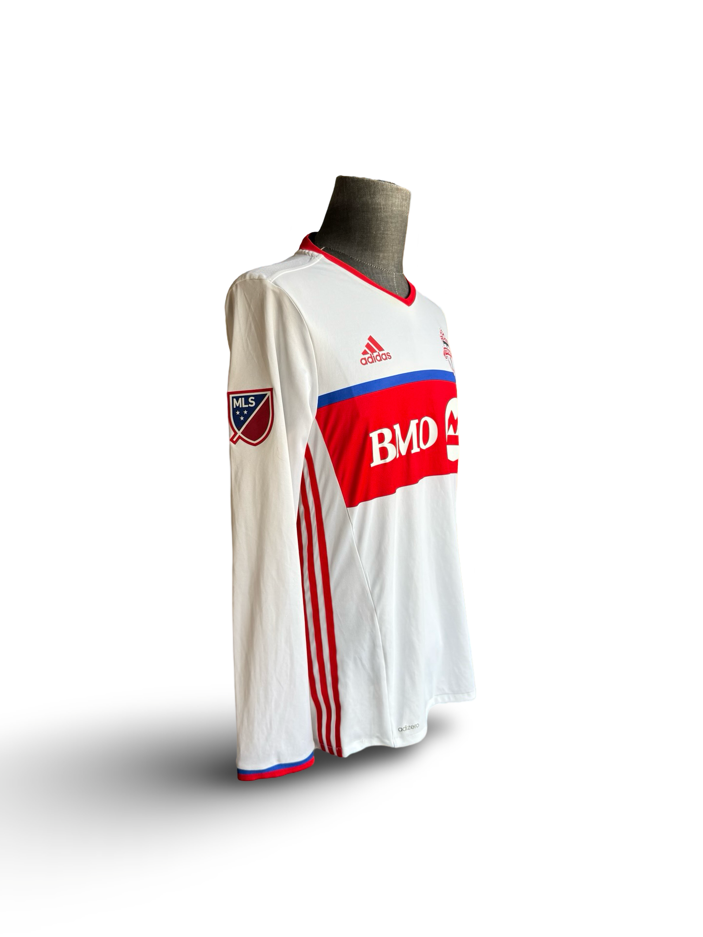 Soccer MLS Toronto FC 2016-17 Adidas TFC Football Long Sleeve Home Jersey Size M