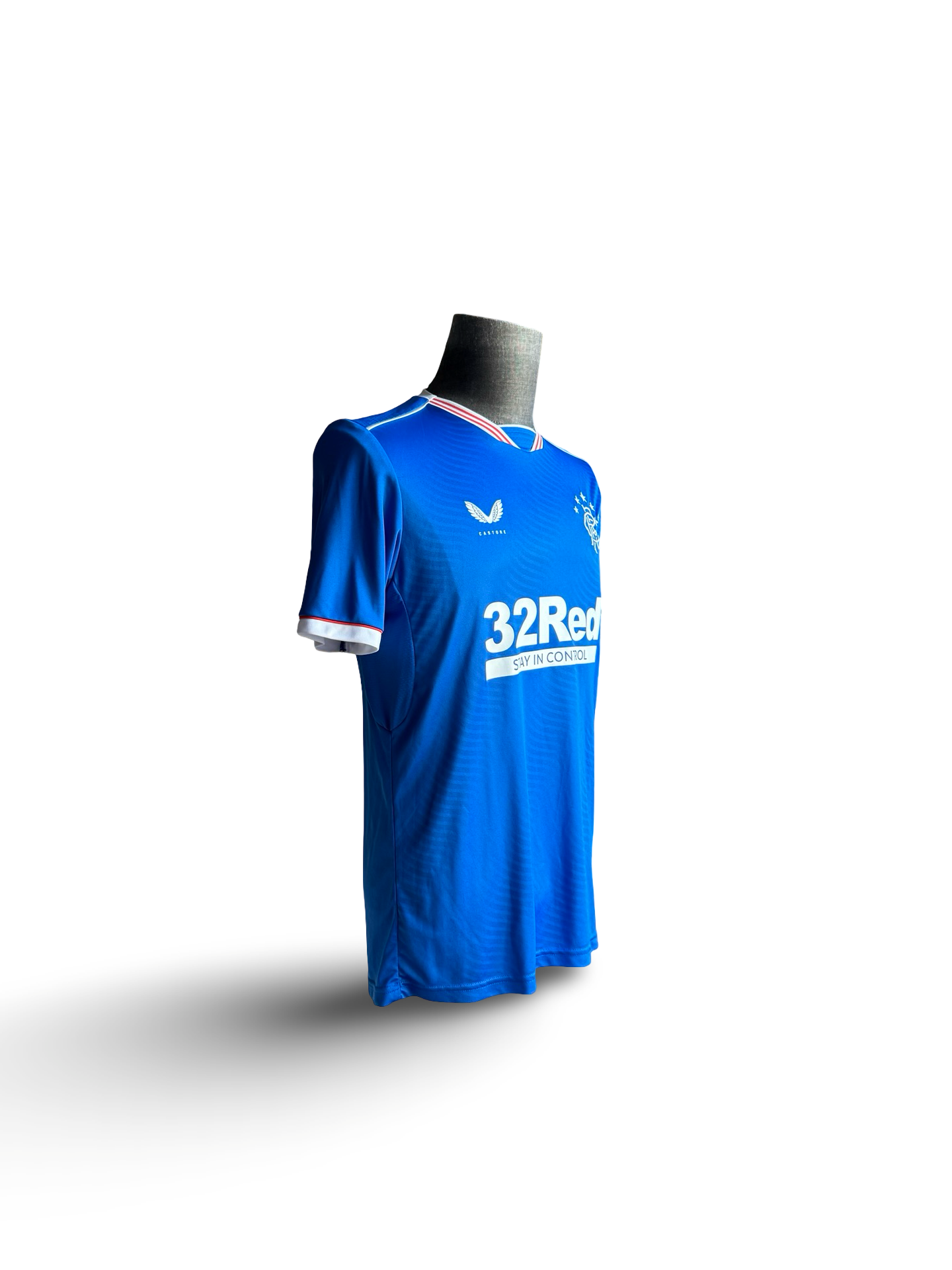 Soccer Glasgow Rangers 2020/21 Castore Home Football Jersey Size M
