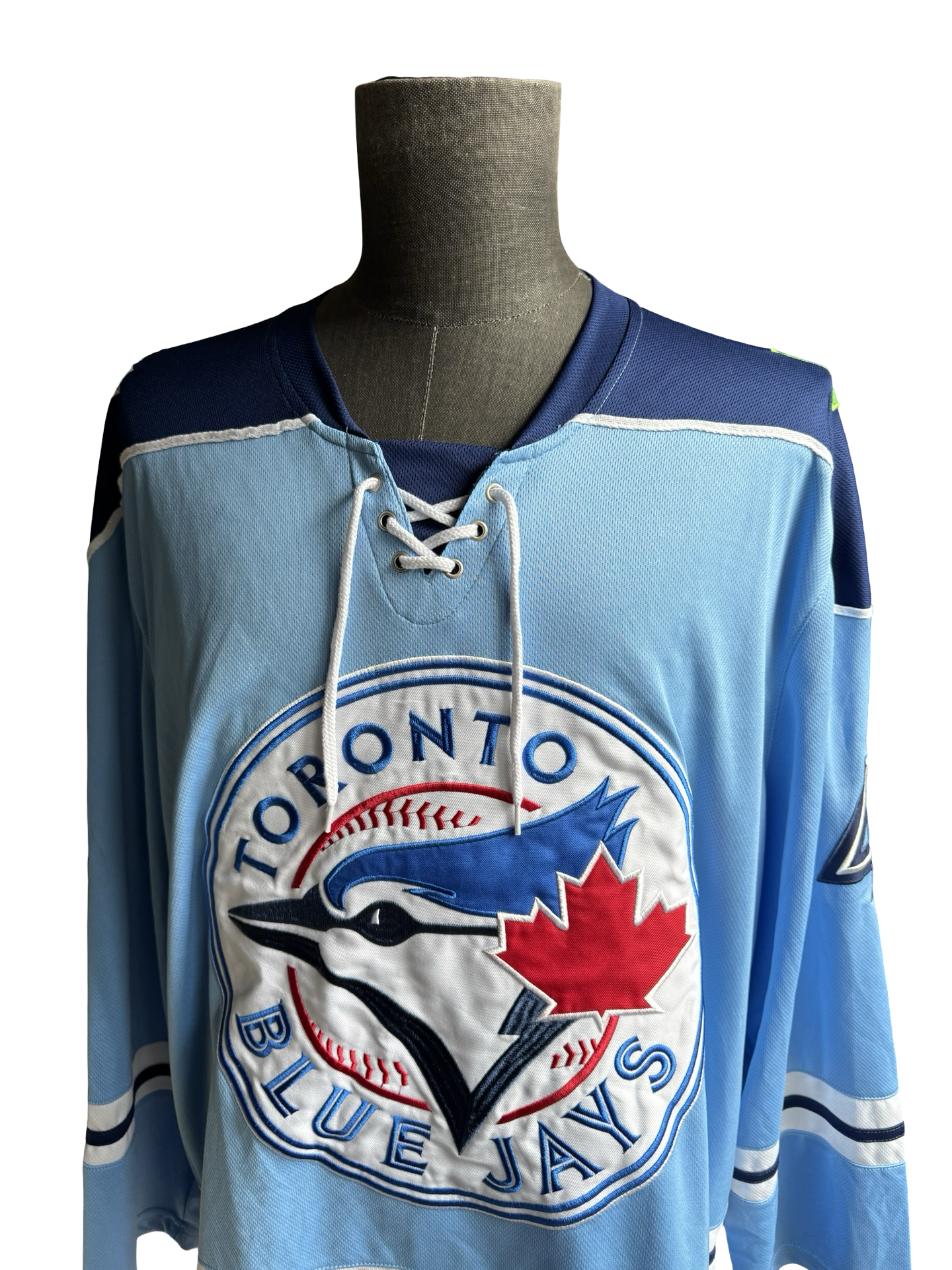 MLB SGA George Springer 4 Toronto Blue Jays Hockey Style Baseball Jersey Size XL