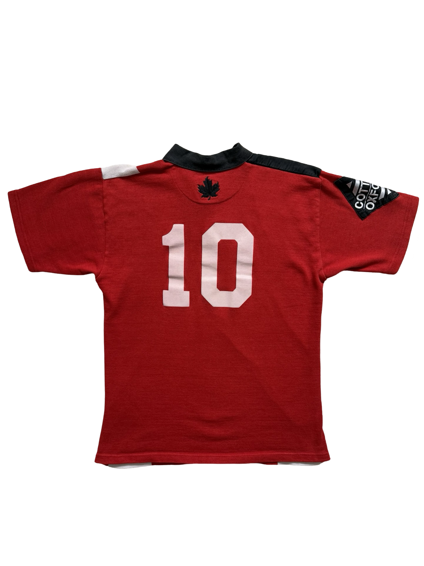 Rugby Union Vtg Rare Gareth Rees 10 Canada National Team 90’s Cotton Oxford Rugby Jersey Size XL