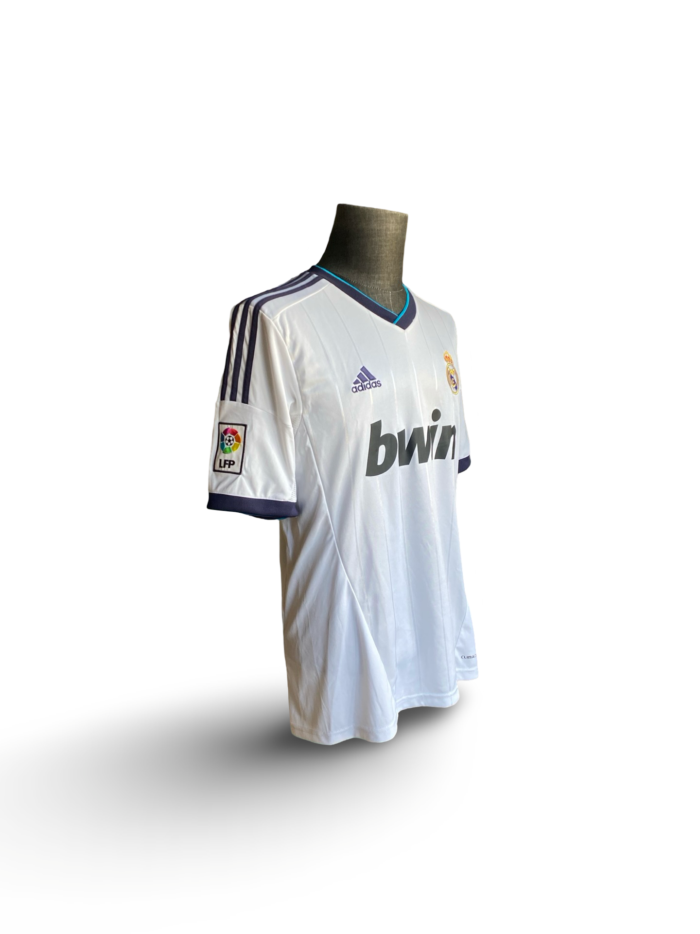 Soccer LaLiga Sergio Ramos 4 Real Madrid 2012-13 Adidas Football Home Jersey Size M