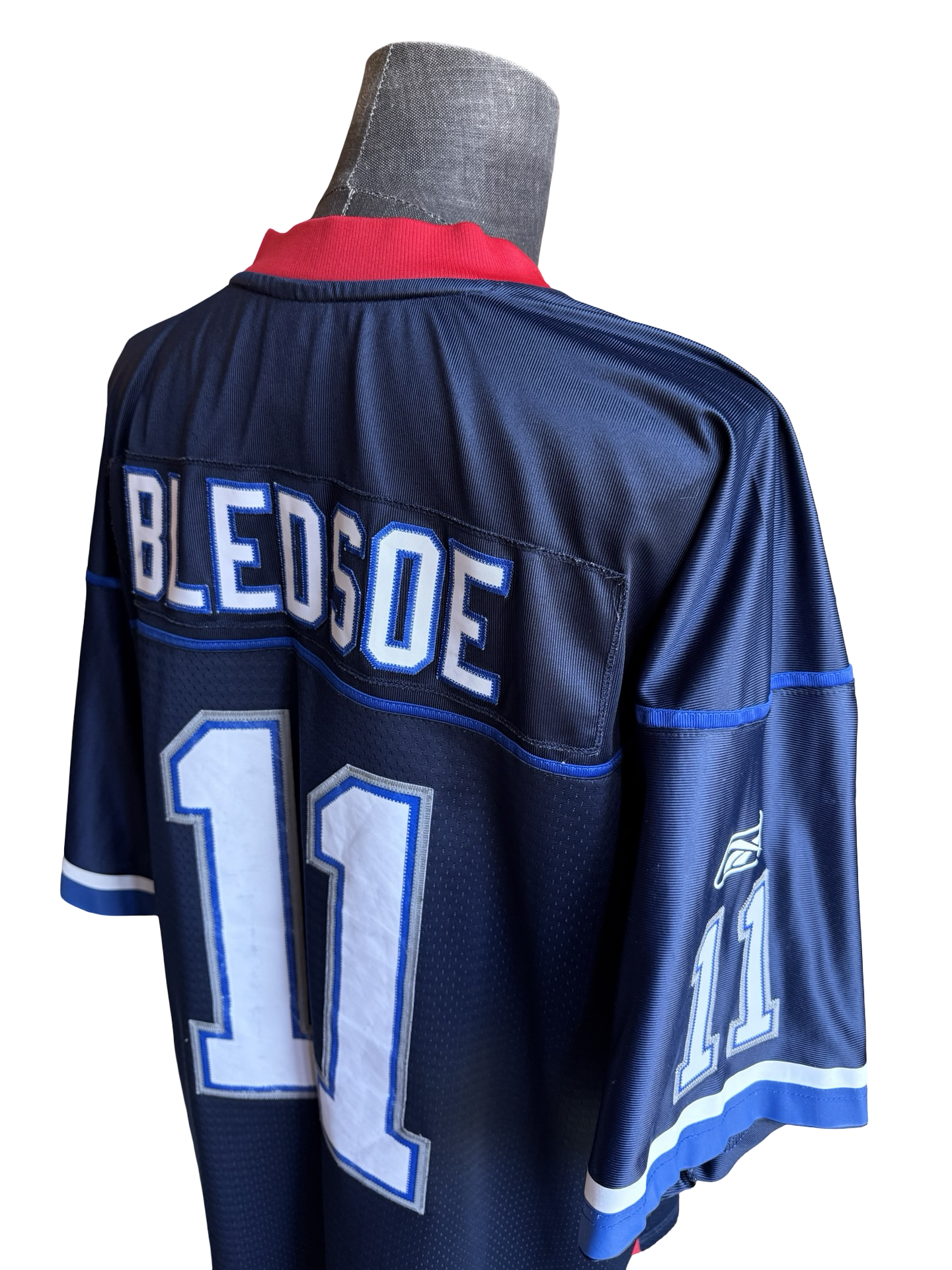 NFL Vtg Drew Bledsoe 11 Buffalo Bills Reebok Football Jersey Size 2XL