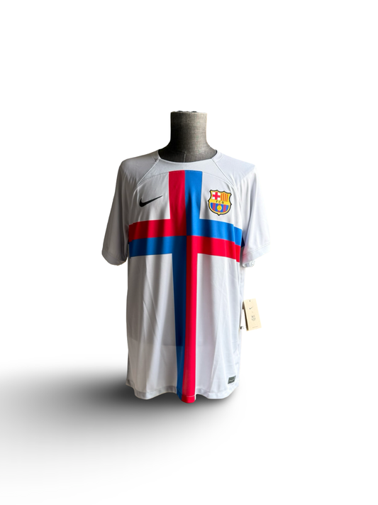 Soccer LaLiga Barcelona 2022/23 3rd Away Nike Football Jersey NWT Size XL
