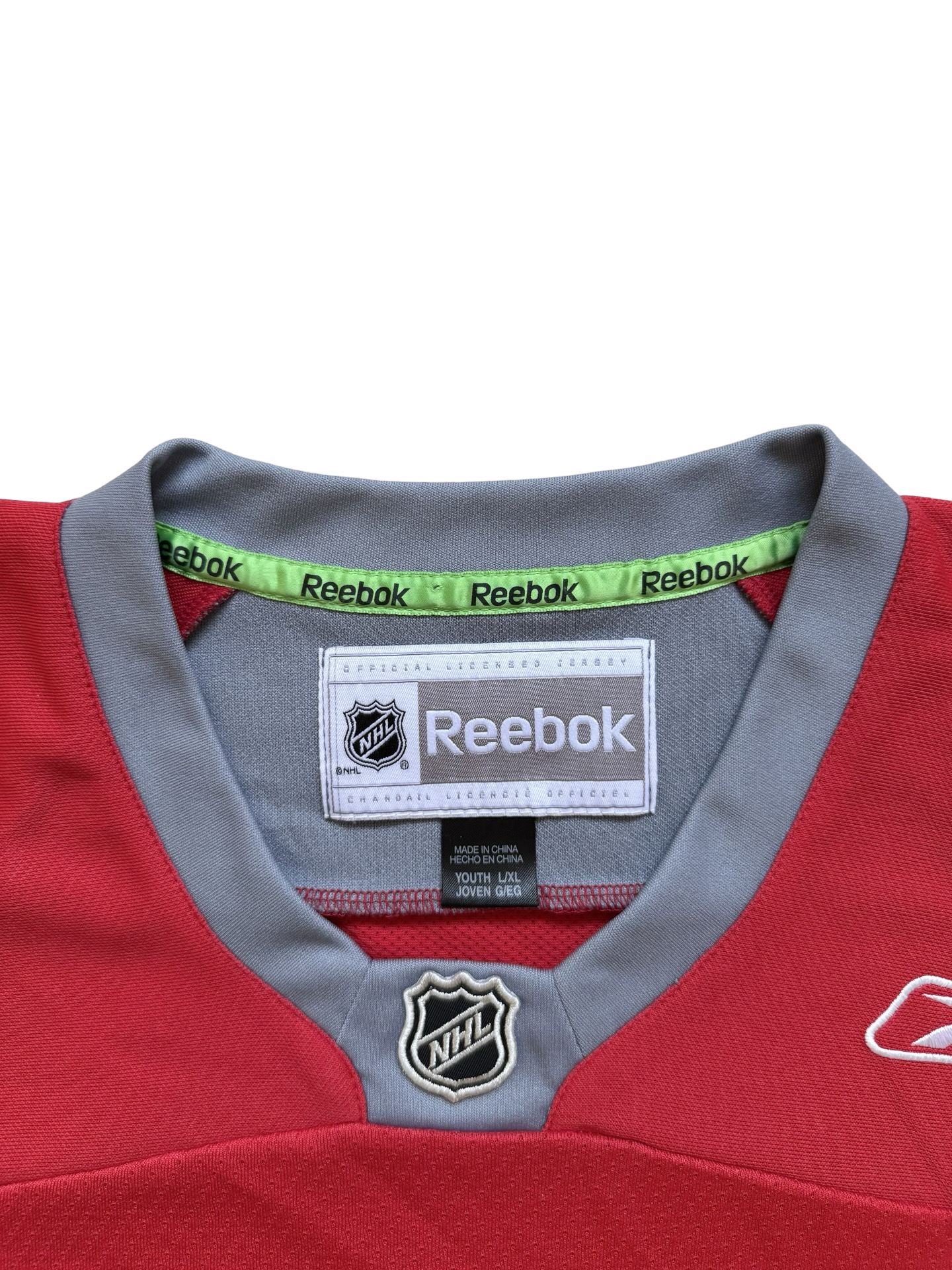 YOUTH NHL New York Rangers Reebok Hockey Jersey Size Youth L/XL