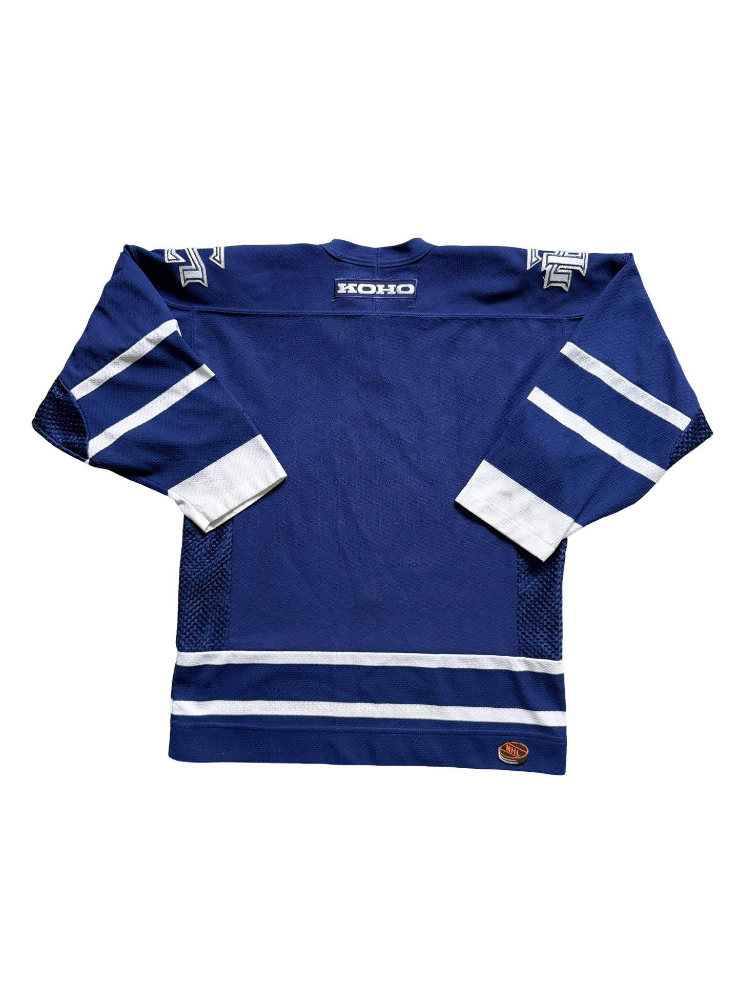 YOUTH NHL Vtg Toronto Maple Leafs Koho Air Knit Hockey Jersey Size Youth L/XL