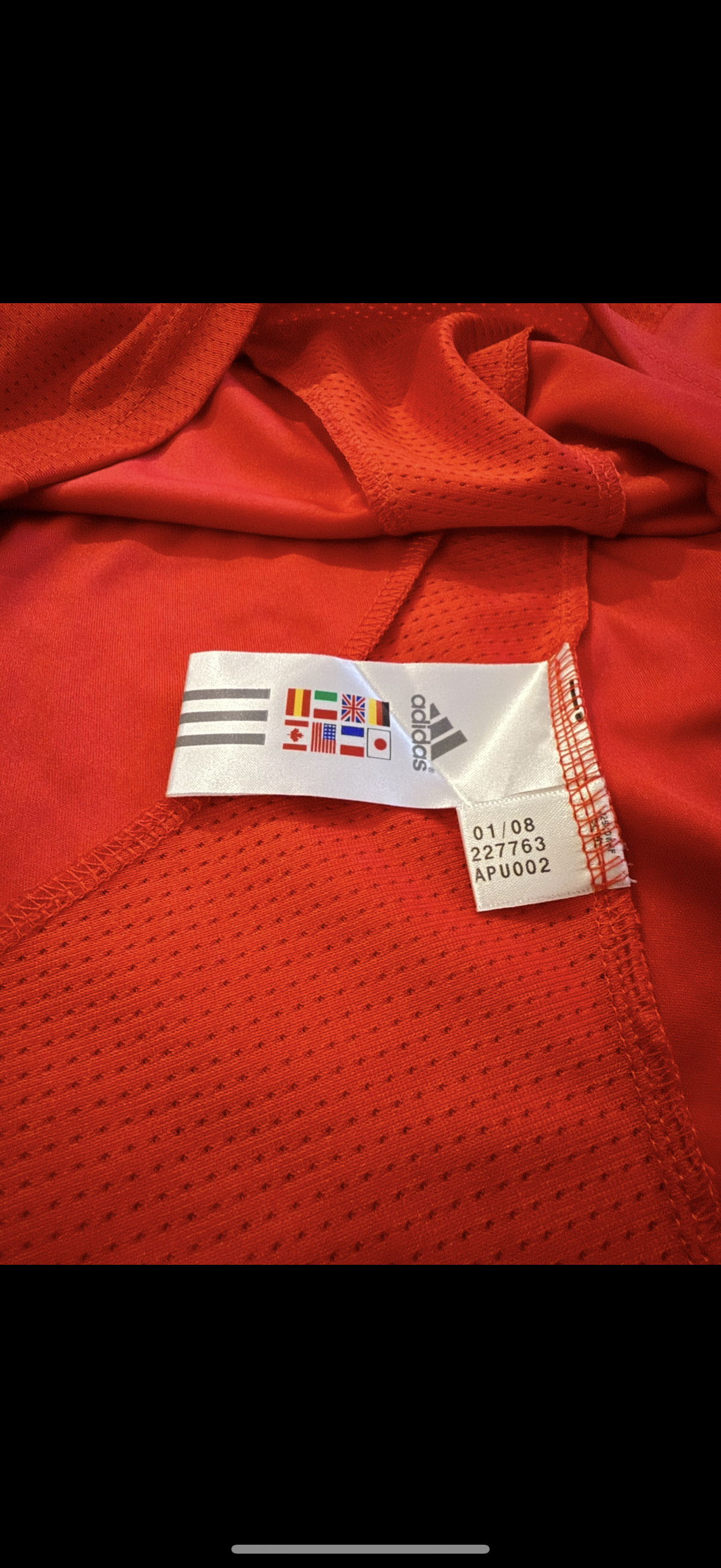 Soccer MLS Vtg Toronto FC 2008-09 Adidas TFC Football Training Jersey Size L