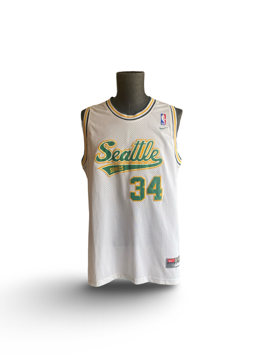 NBA Vtg 2000’s Ray Allen 34 Seattle Sonics Jersey Nike    Size L