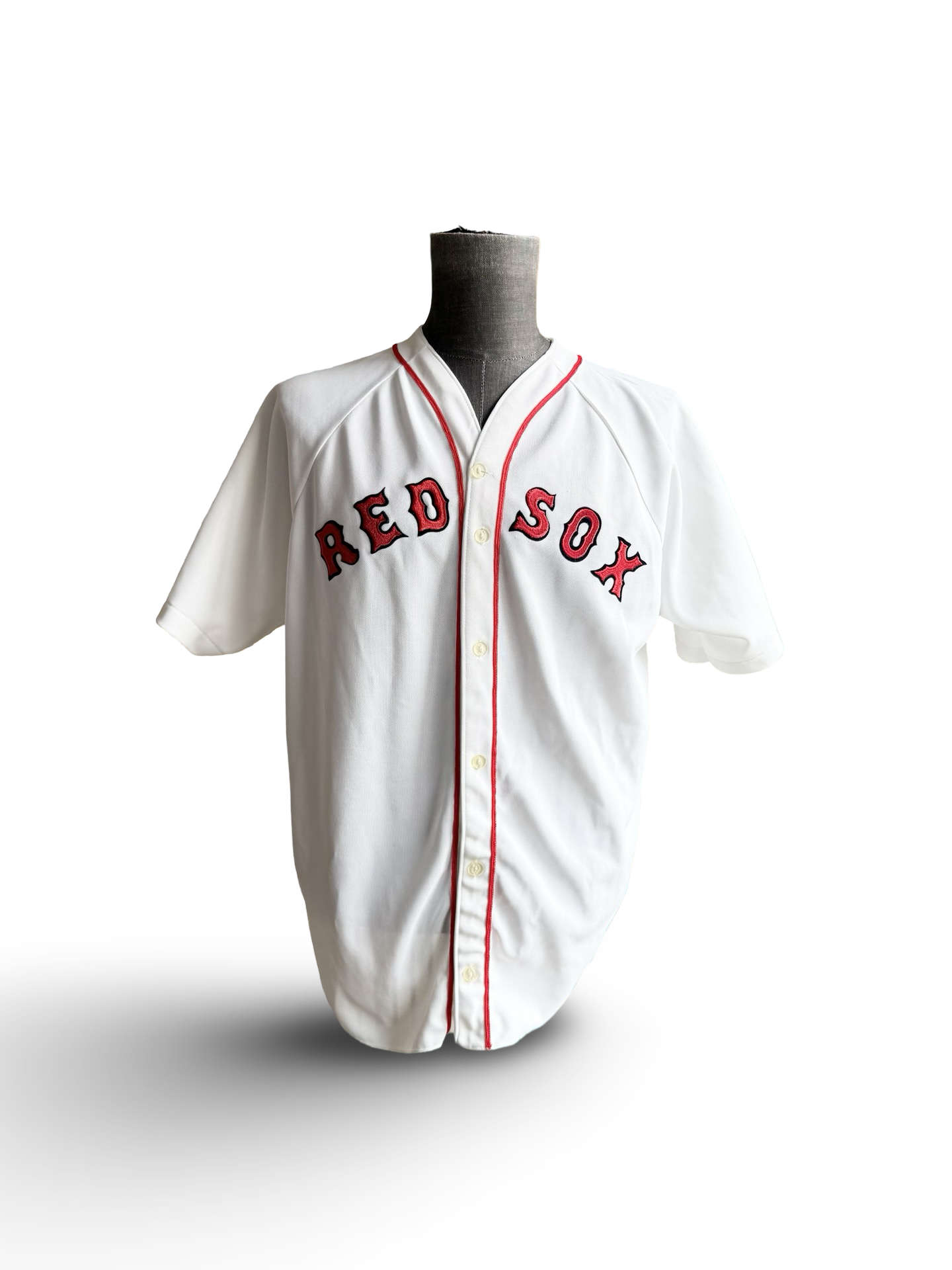 MLB Vtg Boston Red Sox CCM MIC Baseball Jersey Size L