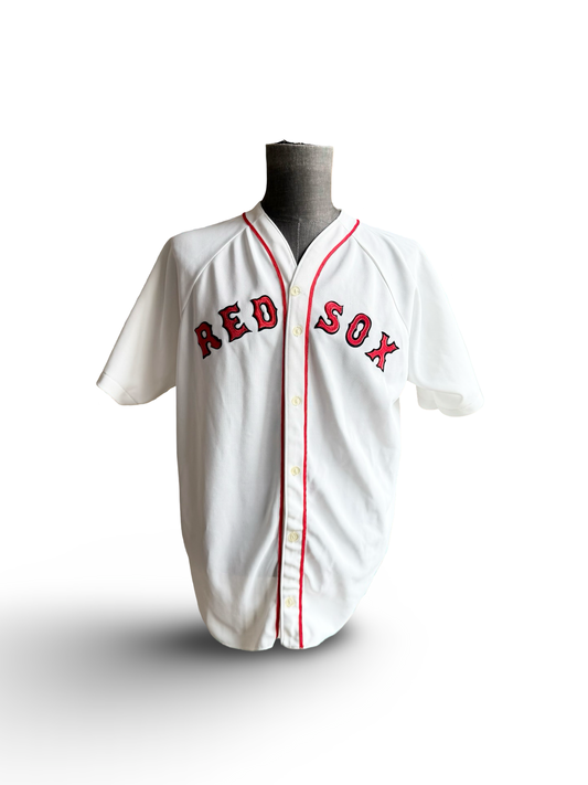 MLB Vtg Boston Red Sox CCM MIC Baseball Jersey Size L