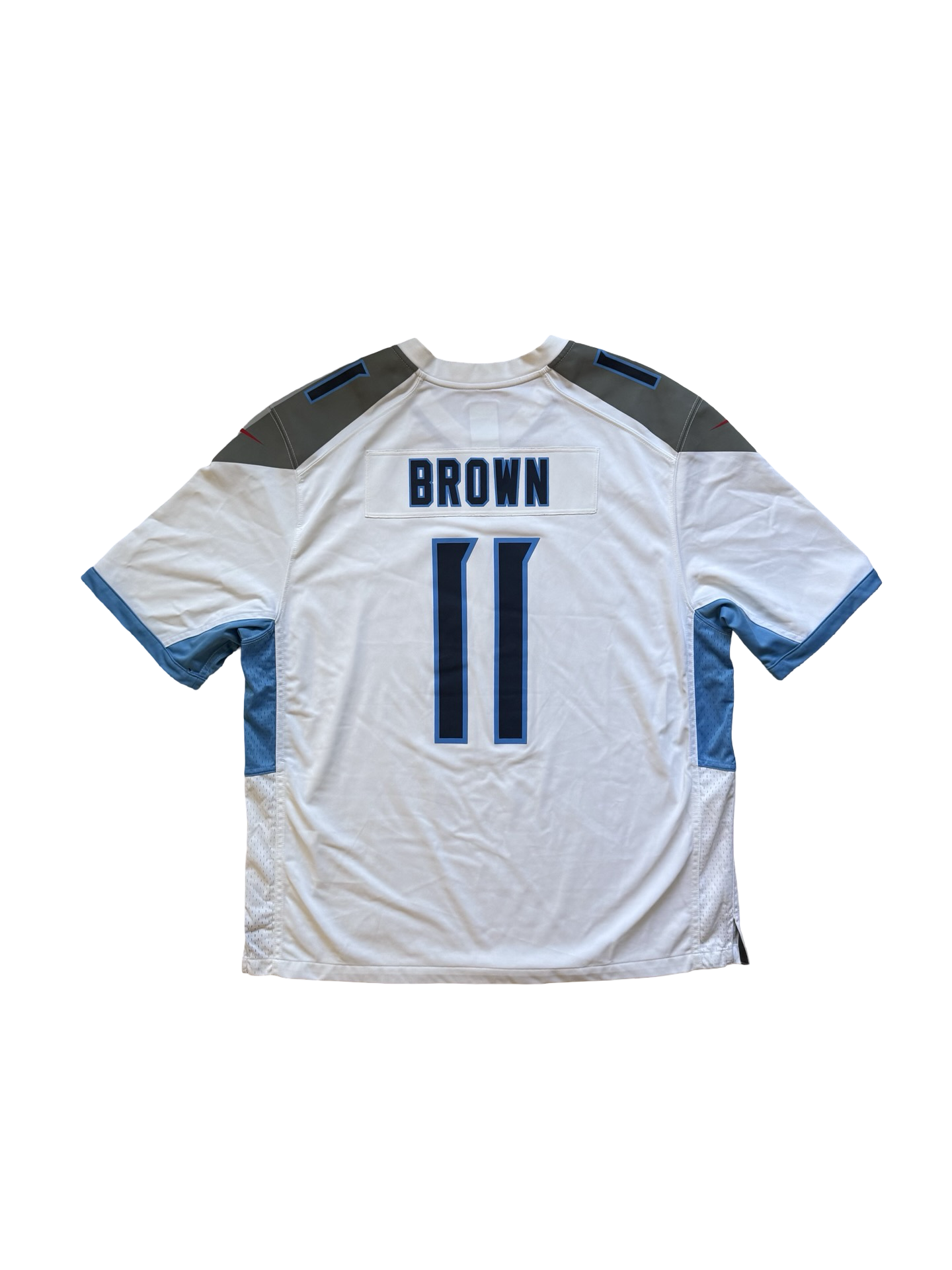 NFL AJ Brown 11 Tennessee Titans Nike Football Jersey Size 2XL