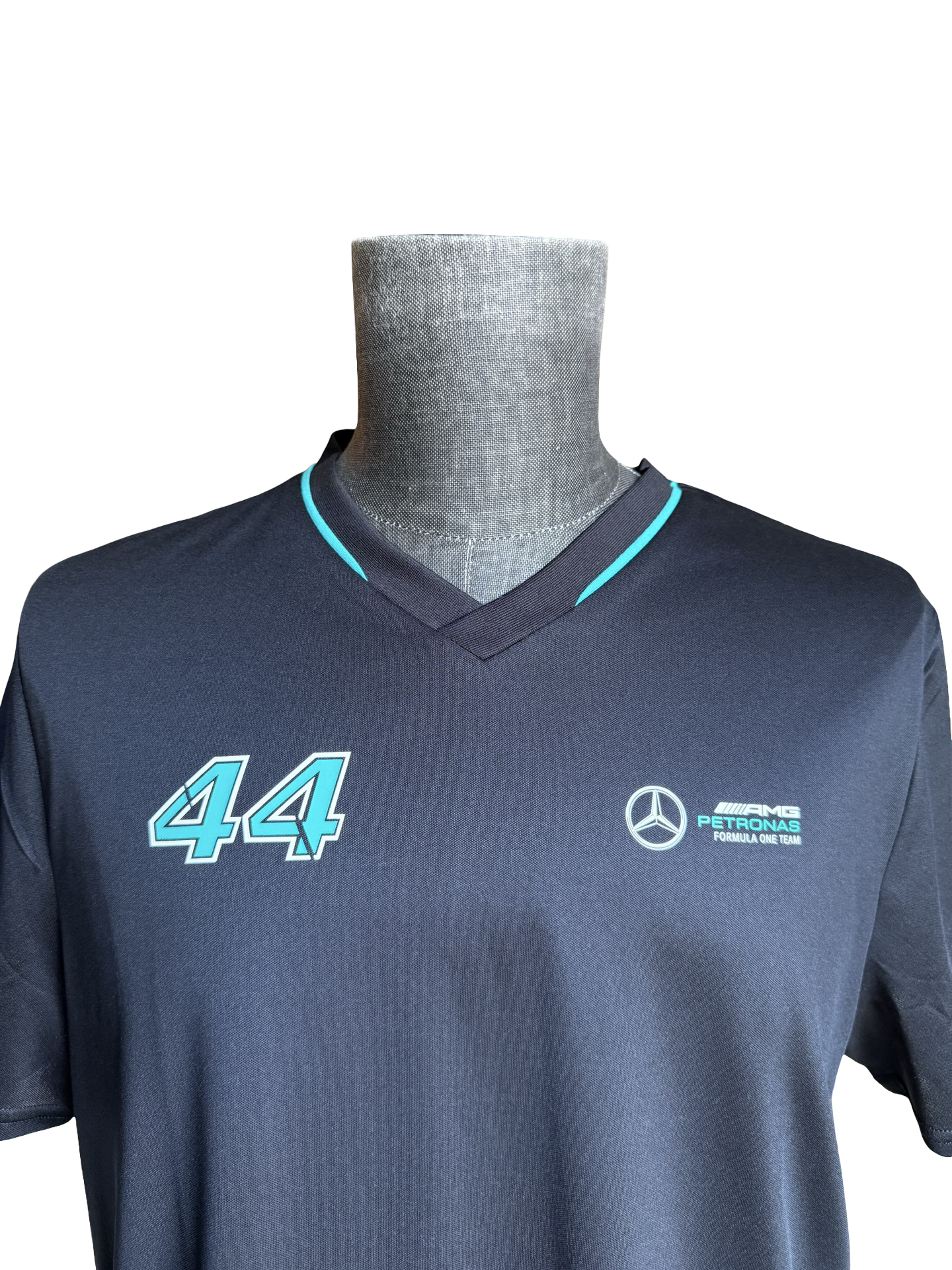 RACING F1 Lewis Hamilton 44 Mercedes AMG Petronas Team T-Shirt Size L