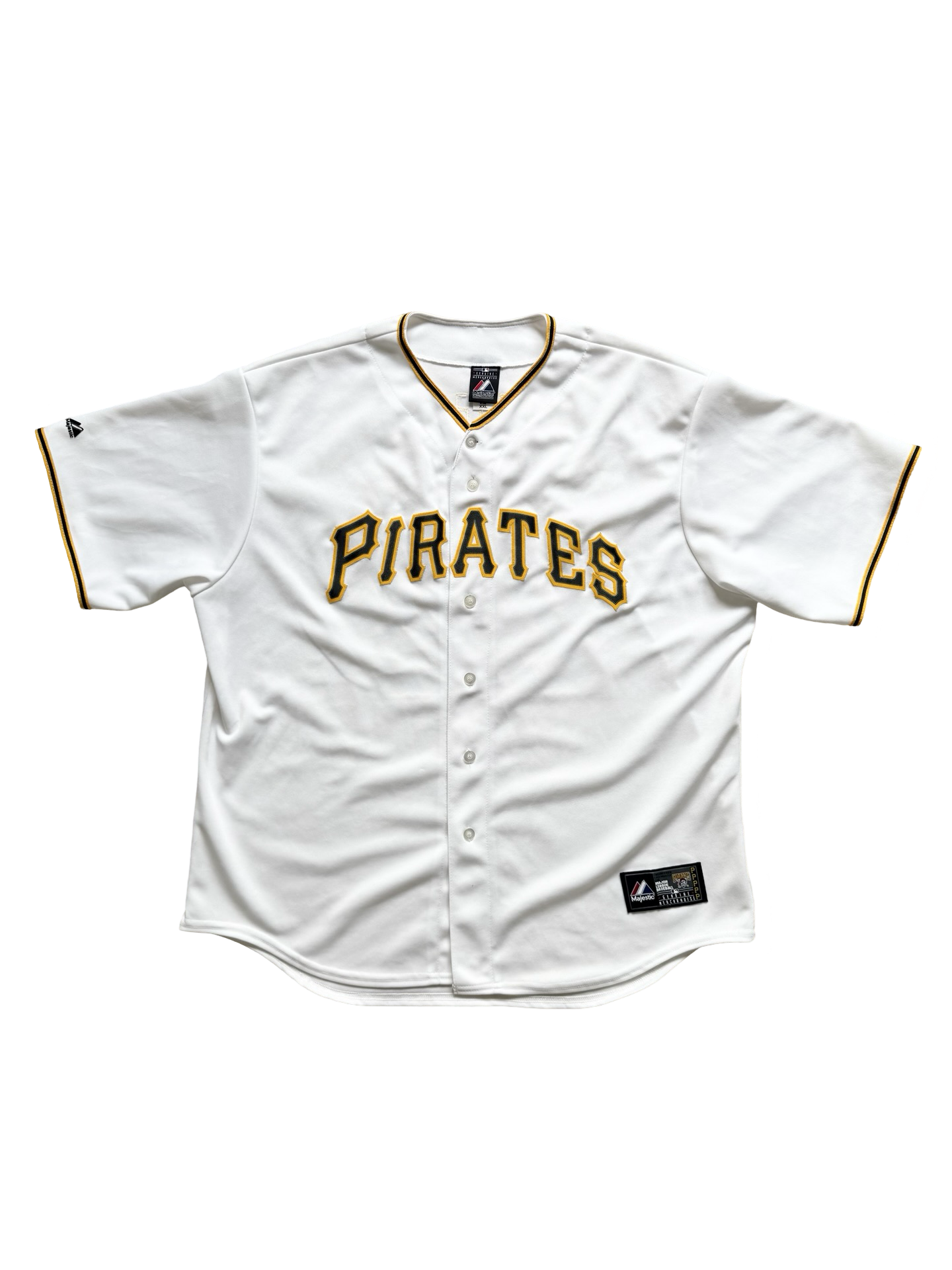 MLB Vtg Andrew McCutchen 22 Pittsburgh Pirates Majestic Baseball Jersey Size 2XL