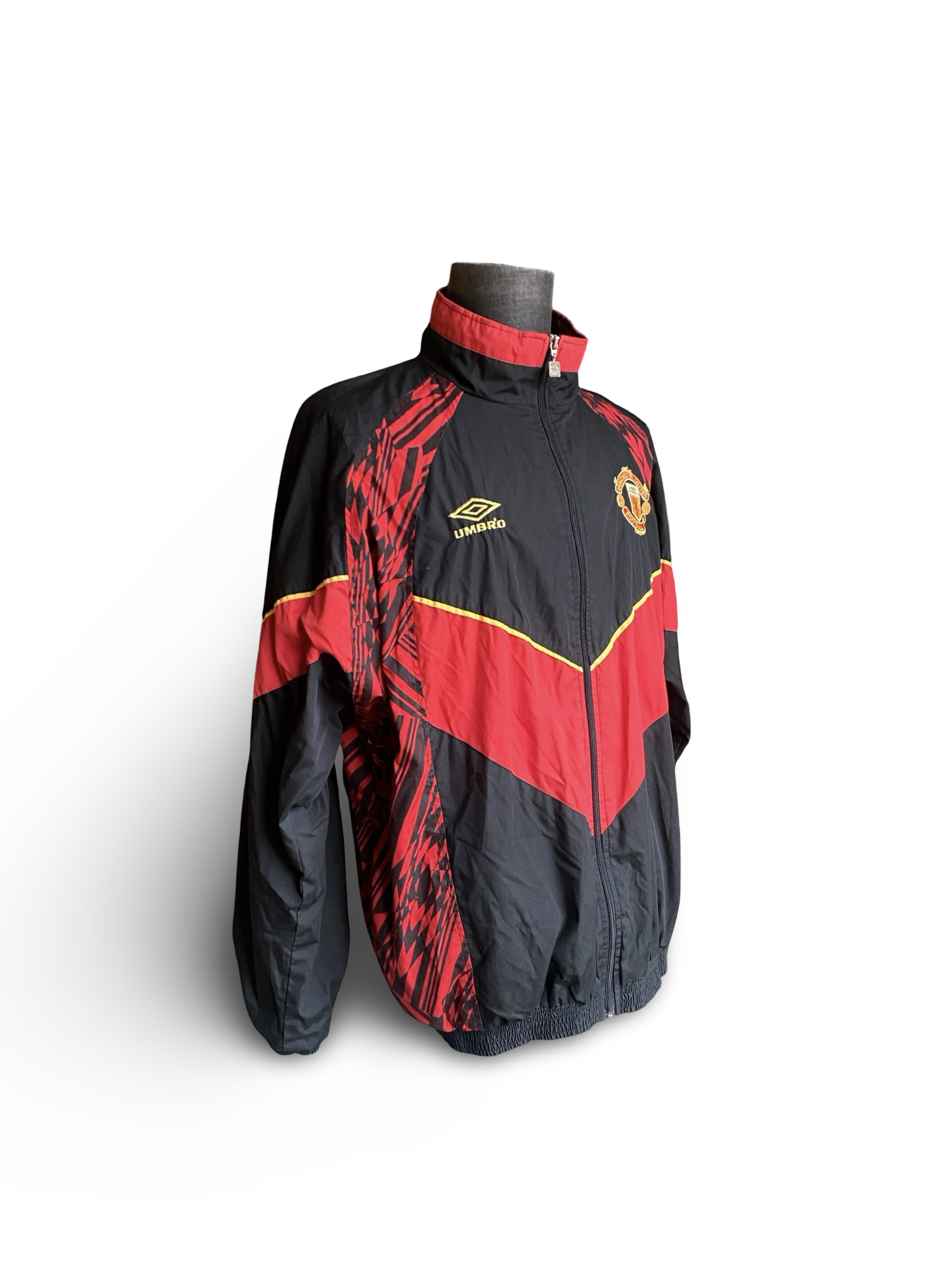 EPL Vtg Manchester United 1994-95 Umbro Full-Zip Track Jacket Size XL