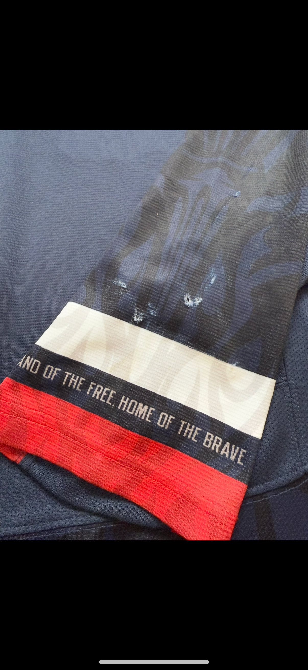 Team USA IIHF 2010 Olympics Hockey Nike Jersey Size S